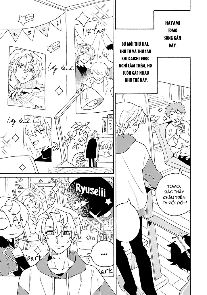 Chàng Idol Si Tình Ryuusei Quyết Không Bỏ Cuộc! Chapter 1 Trang 10