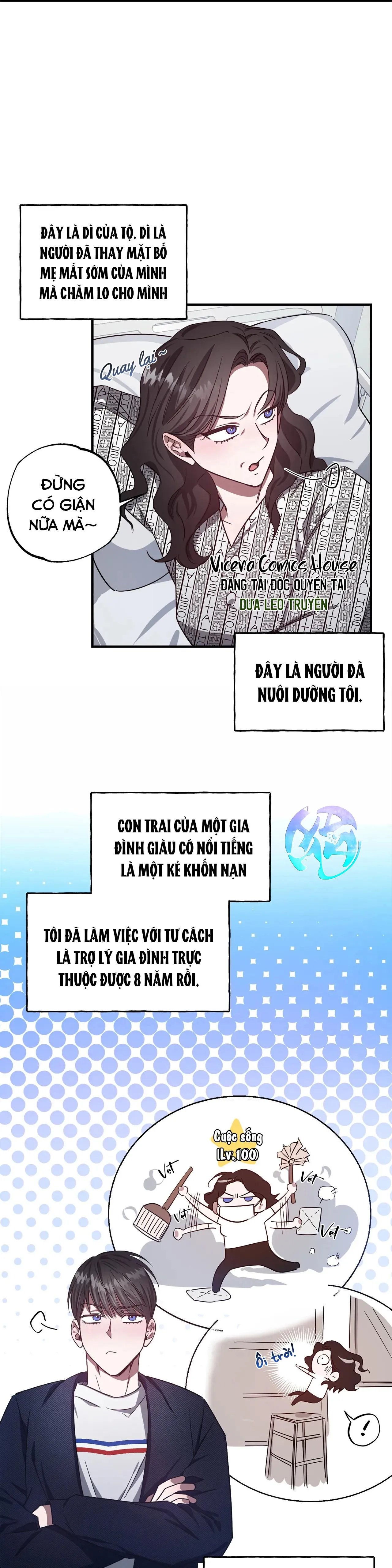 Chàng Quản Gia May Mắn Chapter 1 Trang 18