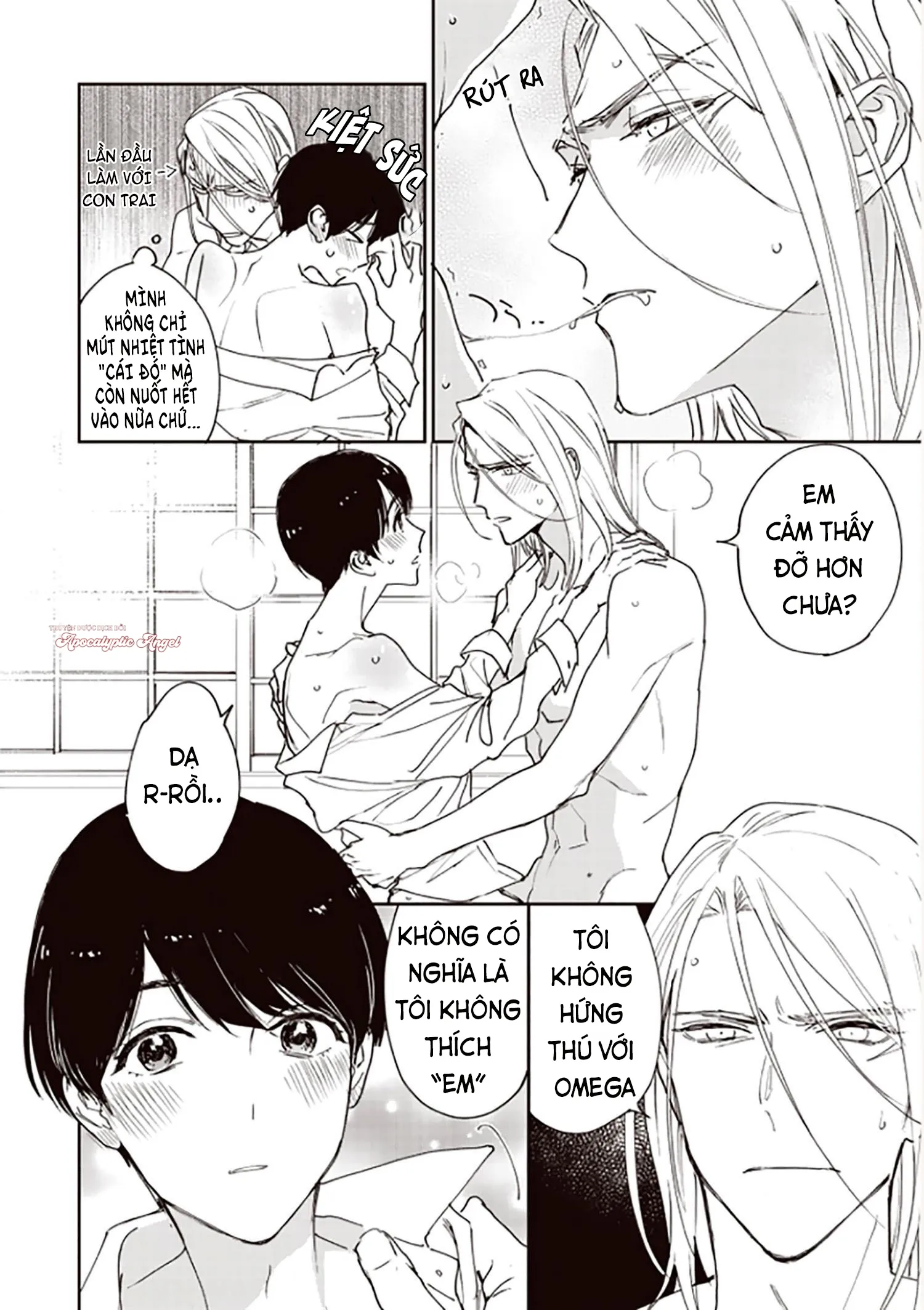 Chàng Thơ Nhỏ Bé Của Alpha Chapter 2 Trang 8