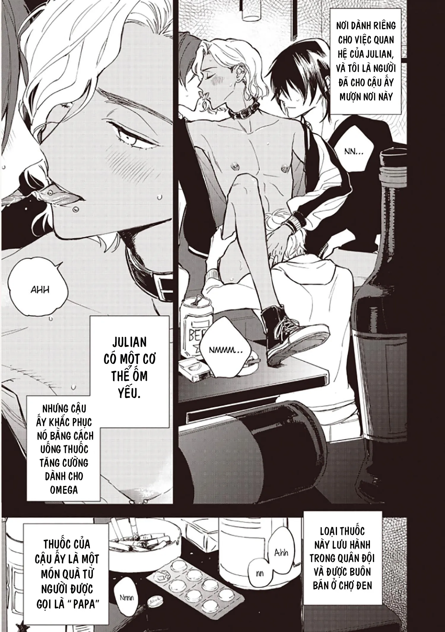 Chàng Thơ Nhỏ Bé Của Alpha Chapter 2 Trang 11