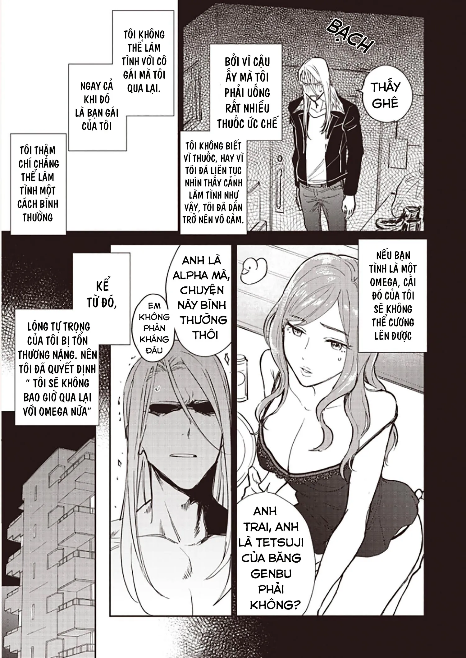 Chàng Thơ Nhỏ Bé Của Alpha Chapter 2 Trang 15