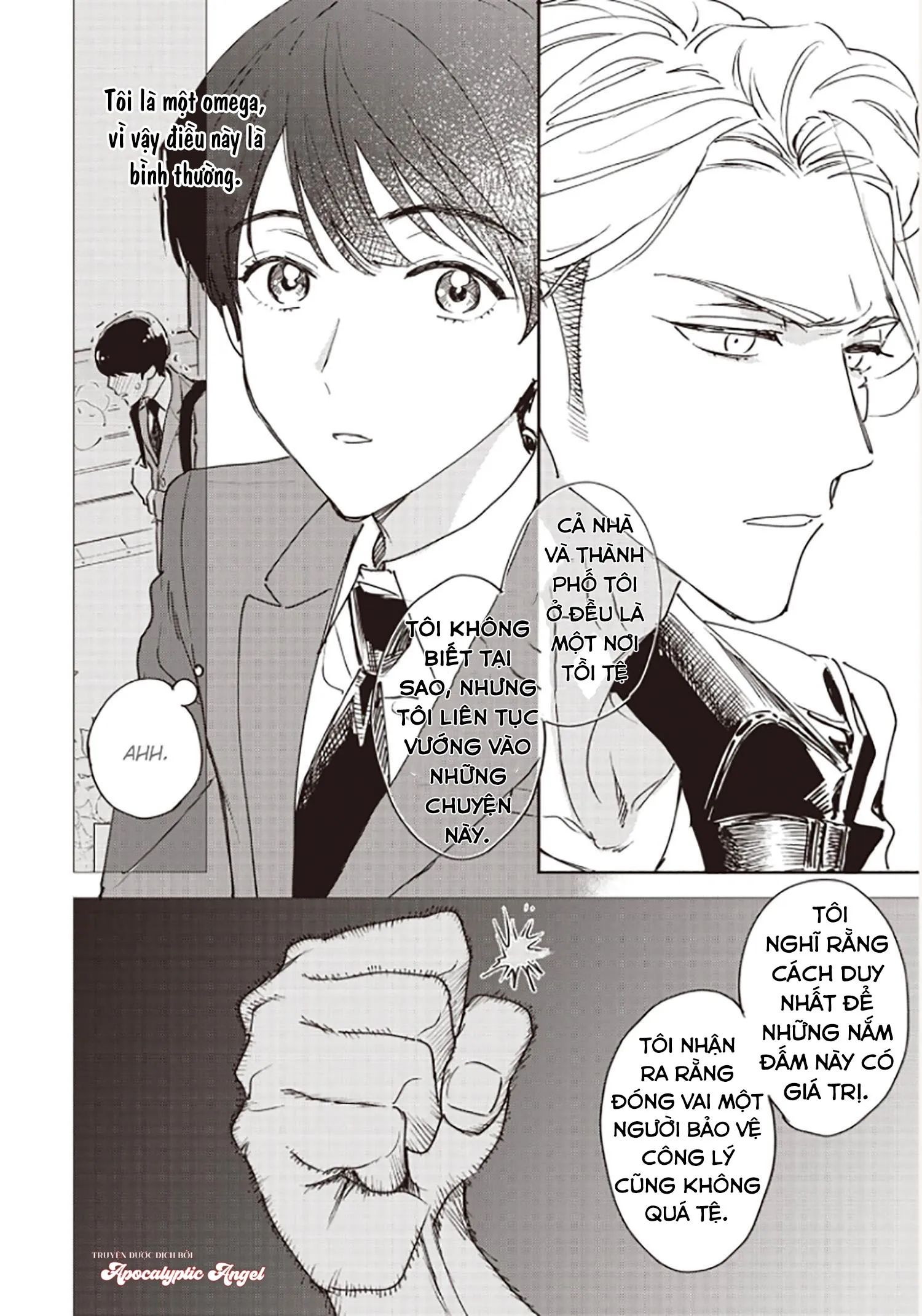 Chàng Thơ Nhỏ Bé Của Alpha Chapter 2 Trang 24