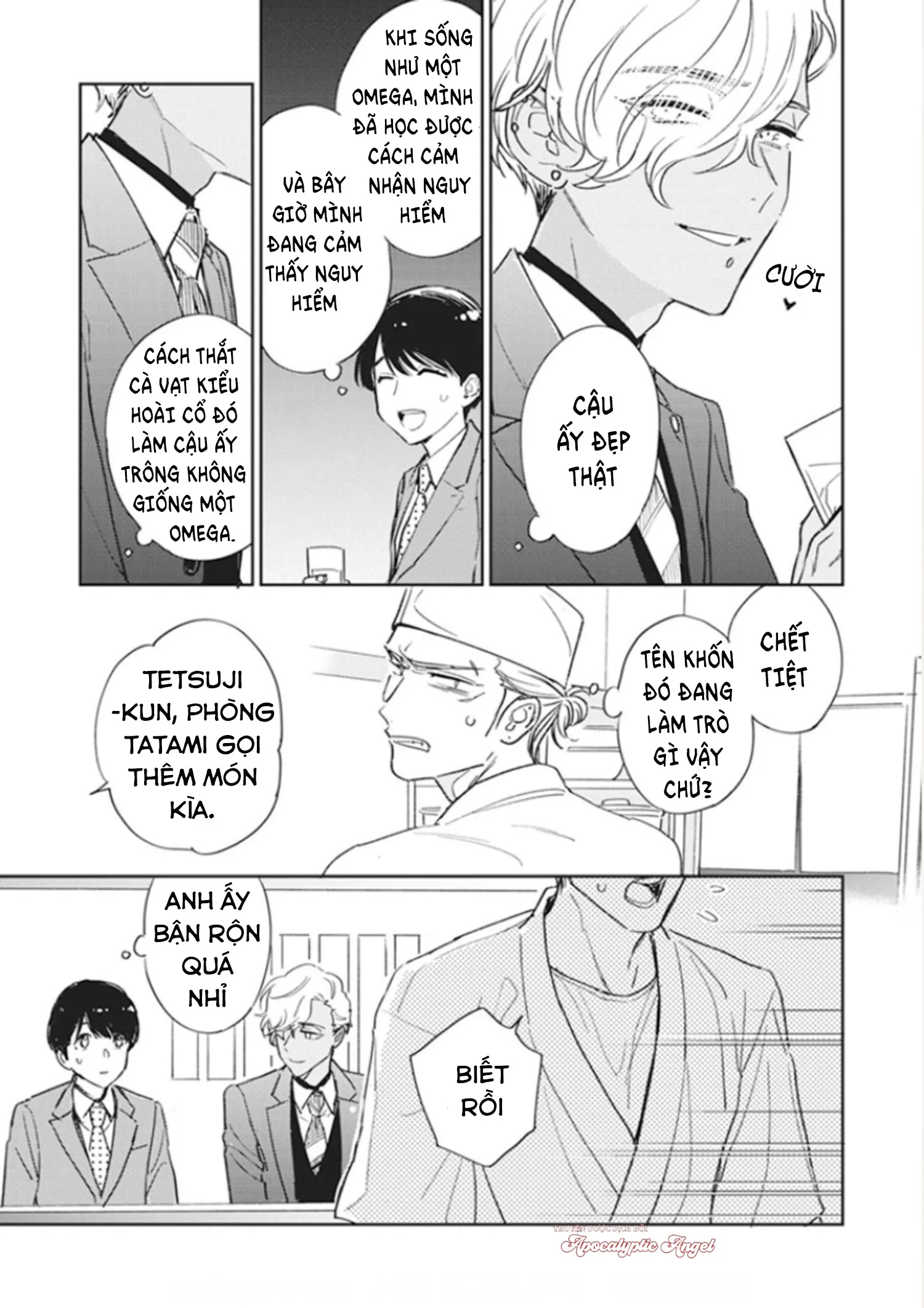 Chàng Thơ Nhỏ Bé Của Alpha Chapter 3 Trang 6