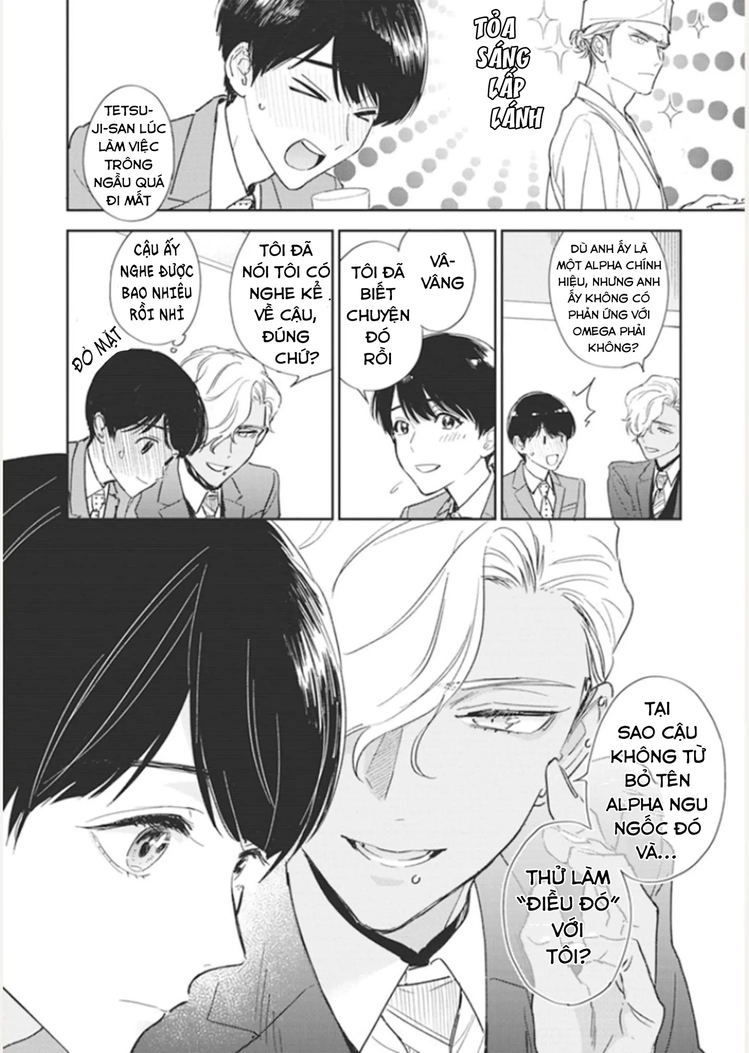 Chàng Thơ Nhỏ Bé Của Alpha Chapter 3 Trang 7