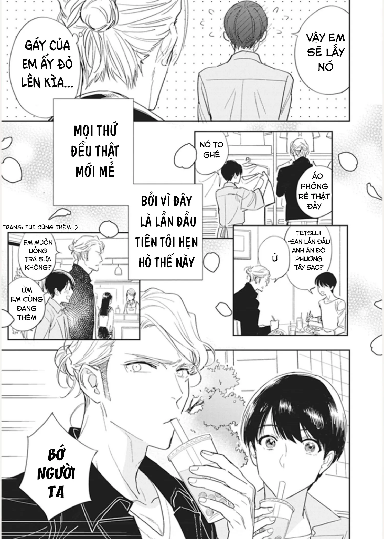 Chàng Thơ Nhỏ Bé Của Alpha Chapter 3 Trang 15