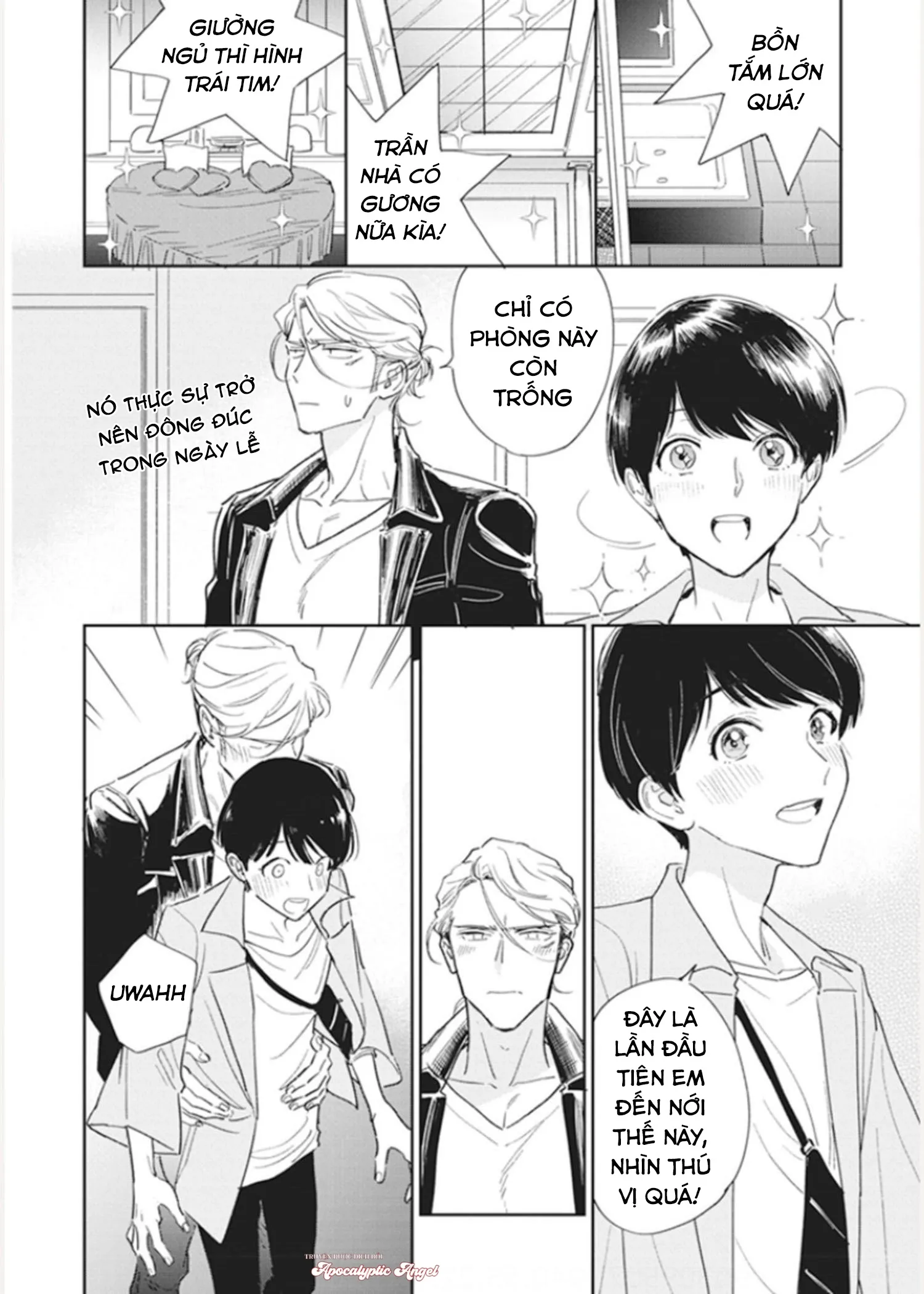 Chàng Thơ Nhỏ Bé Của Alpha Chapter 3 Trang 22