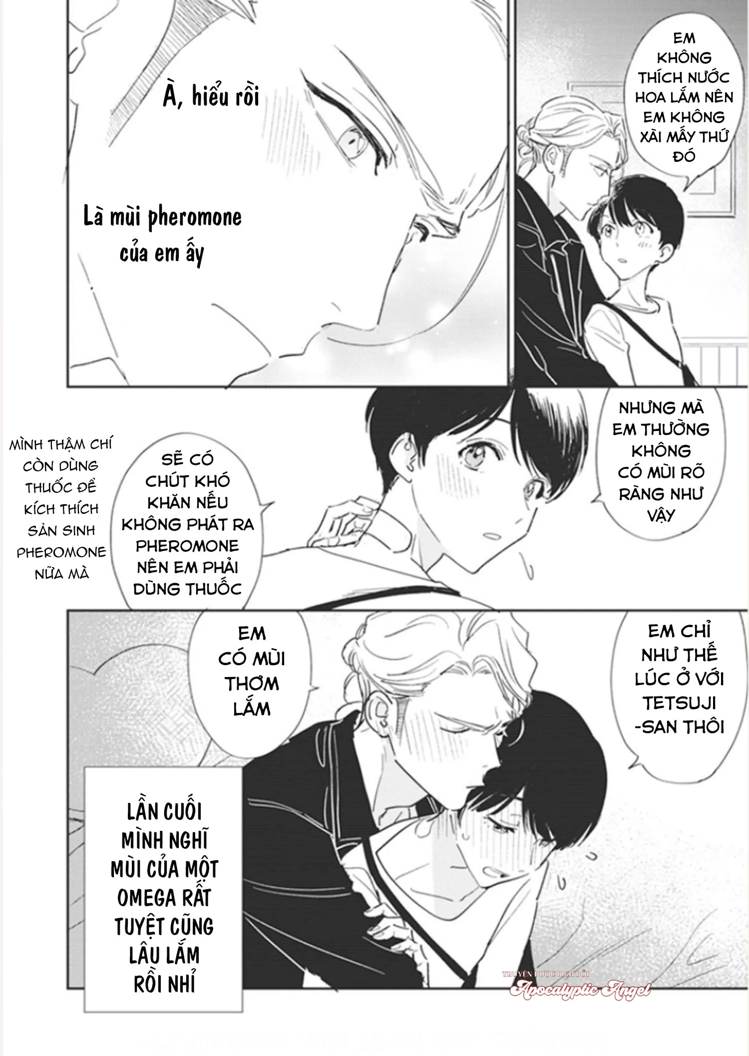 Chàng Thơ Nhỏ Bé Của Alpha Chapter 3 Trang 25