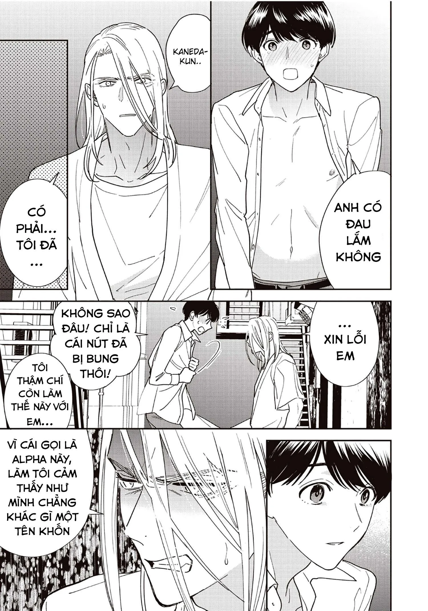 Chàng Thơ Nhỏ Bé Của Alpha Chapter 5 Trang 12