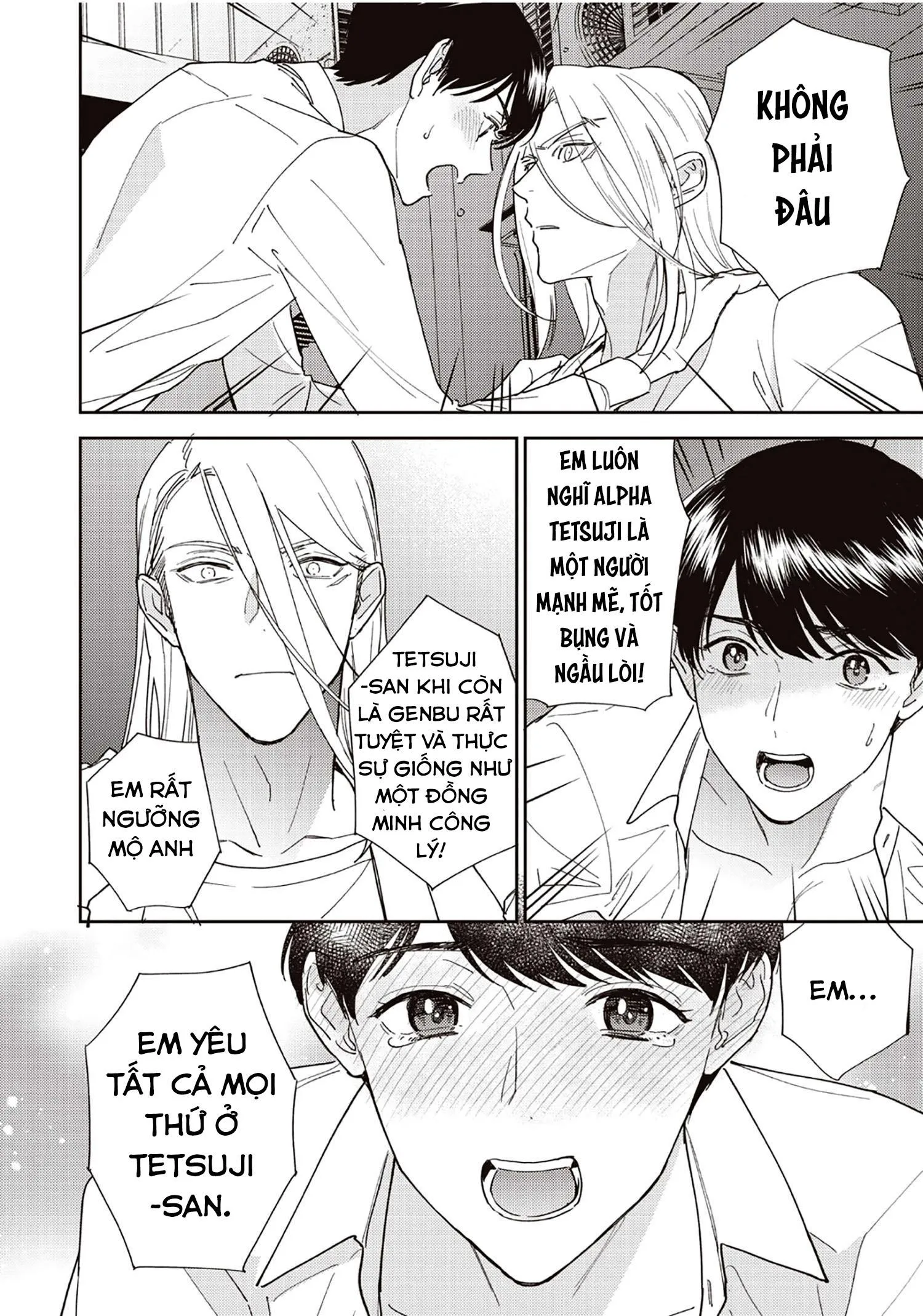 Chàng Thơ Nhỏ Bé Của Alpha Chapter 5 Trang 13