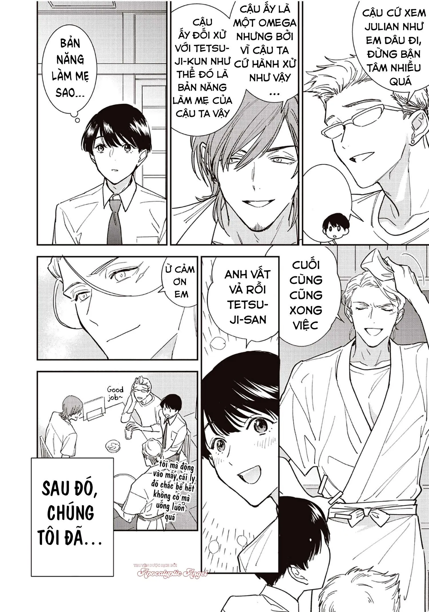 Chàng Thơ Nhỏ Bé Của Alpha Chapter 5 Trang 33