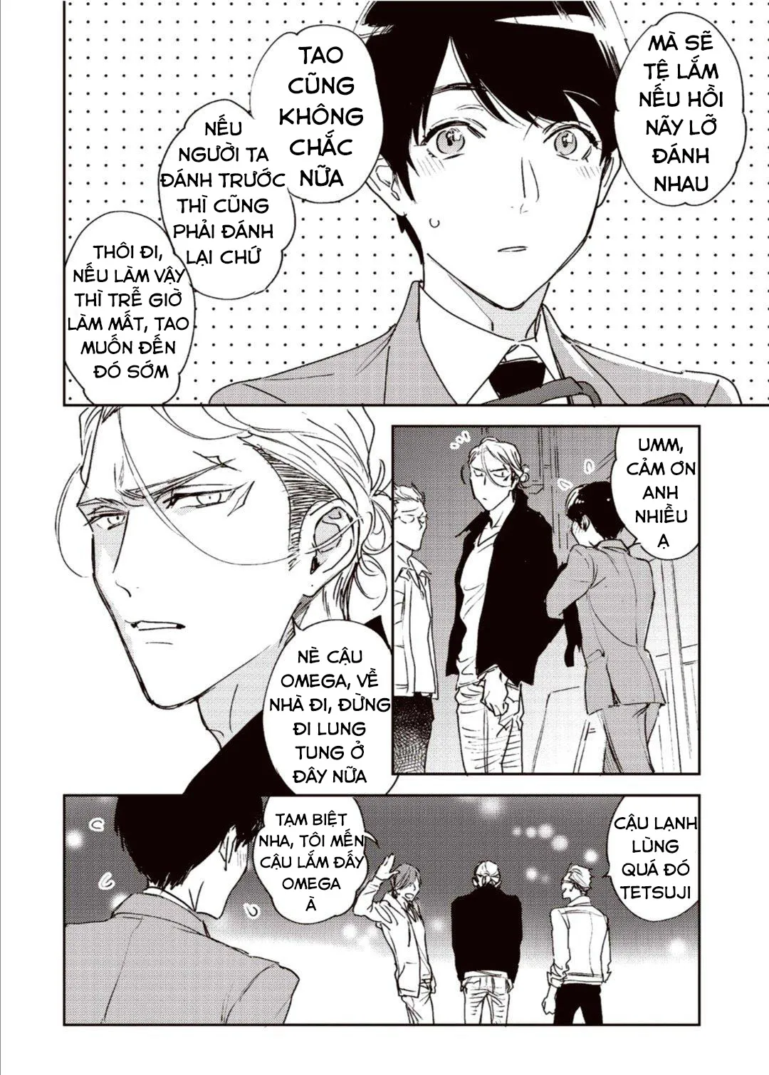 Chàng Thơ Nhỏ Bé Của Alpha Chapter 1 Trang 8