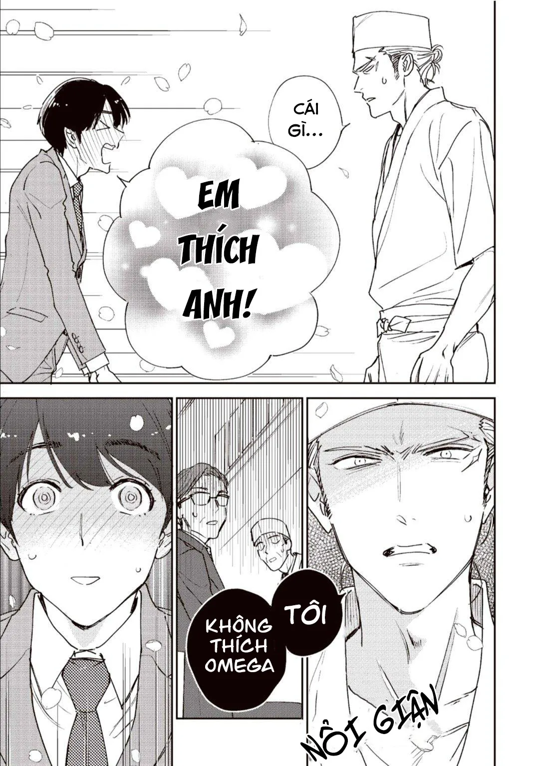 Chàng Thơ Nhỏ Bé Của Alpha Chapter 1 Trang 13