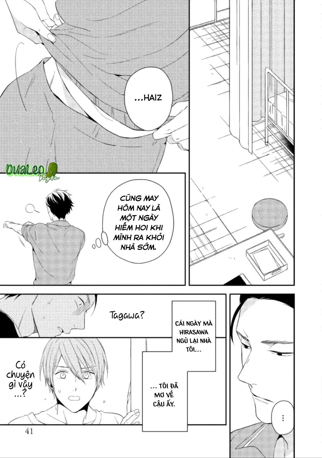 Chàng Trai Ngại Ngùng Chapter 2 Trang 4