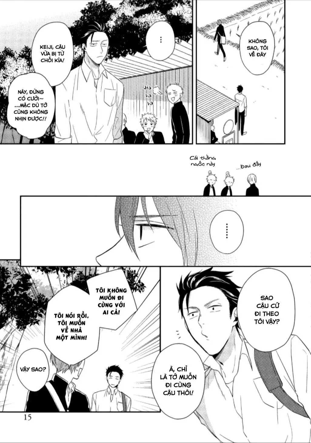 Chàng Trai Ngại Ngùng Chapter 1 Trang 14