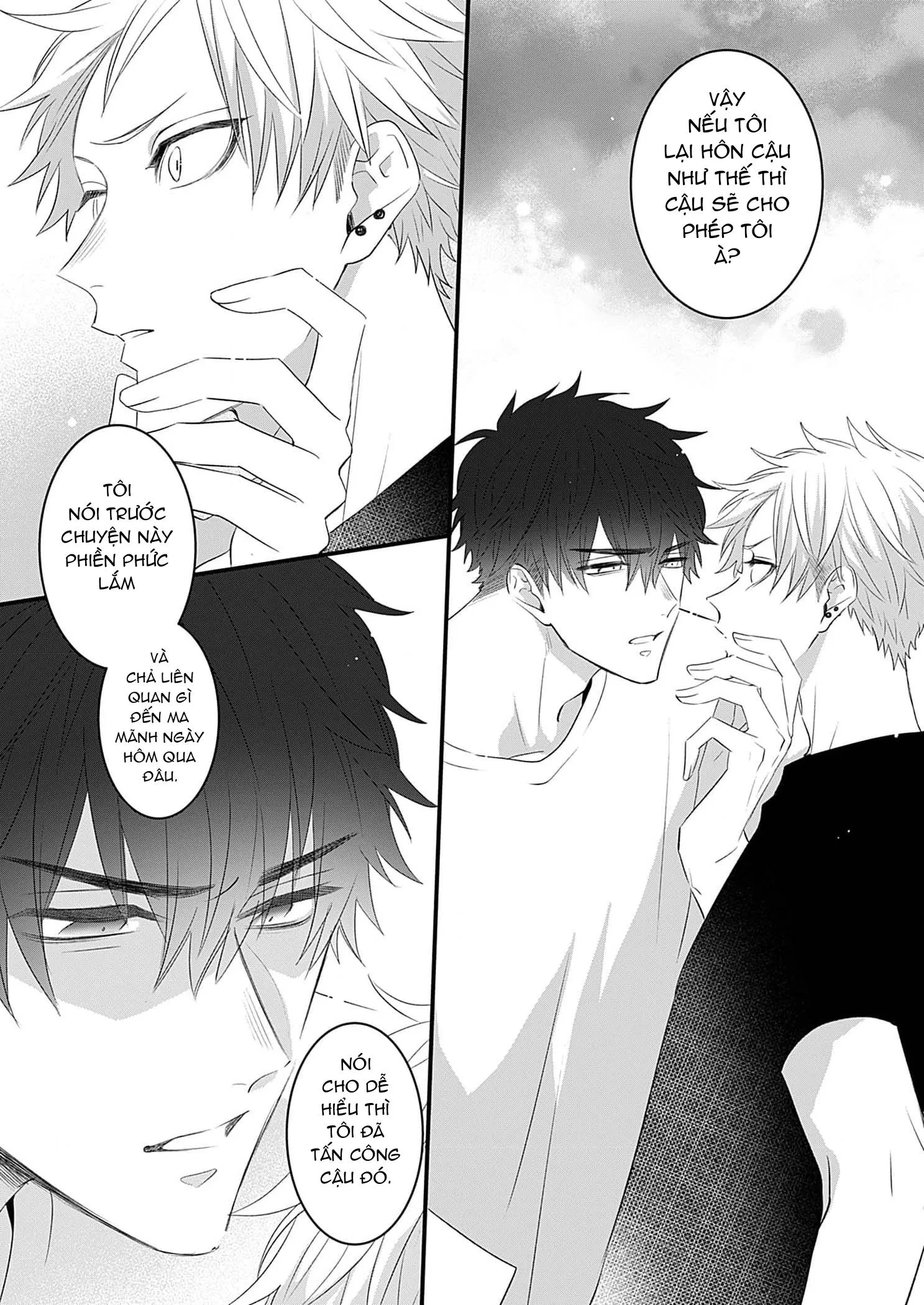 Chàng trai nhát gan, tôi muốn giải mã cậu Chapter 3 Trang 15