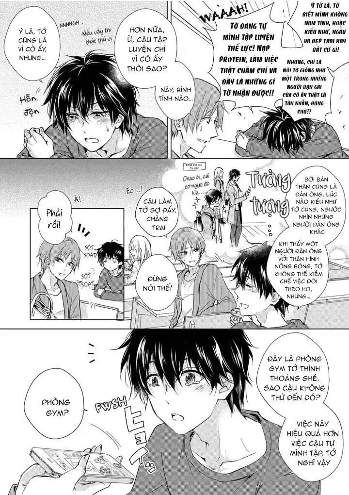 Chàng trai ở phòng gym này thật quá nóng bỏng!! -Anh ta thậm chí sẽ “ tập luyện” cùng tôi vào đêm tối Chapter 1 Trang 4