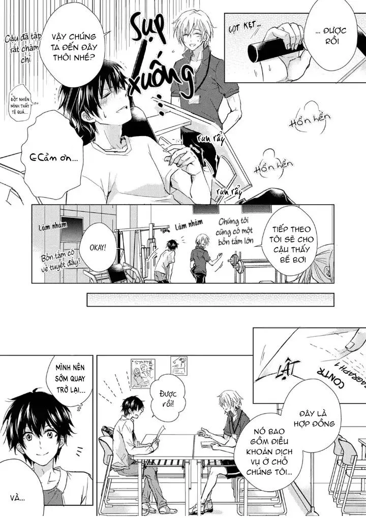 Chàng trai ở phòng gym này thật quá nóng bỏng!! -Anh ta thậm chí sẽ “ tập luyện” cùng tôi vào đêm tối Chapter 1 Trang 11