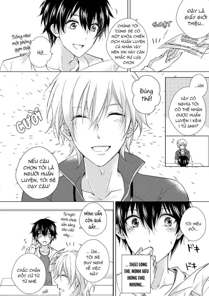 Chàng trai ở phòng gym này thật quá nóng bỏng!! -Anh ta thậm chí sẽ “ tập luyện” cùng tôi vào đêm tối Chapter 1 Trang 12