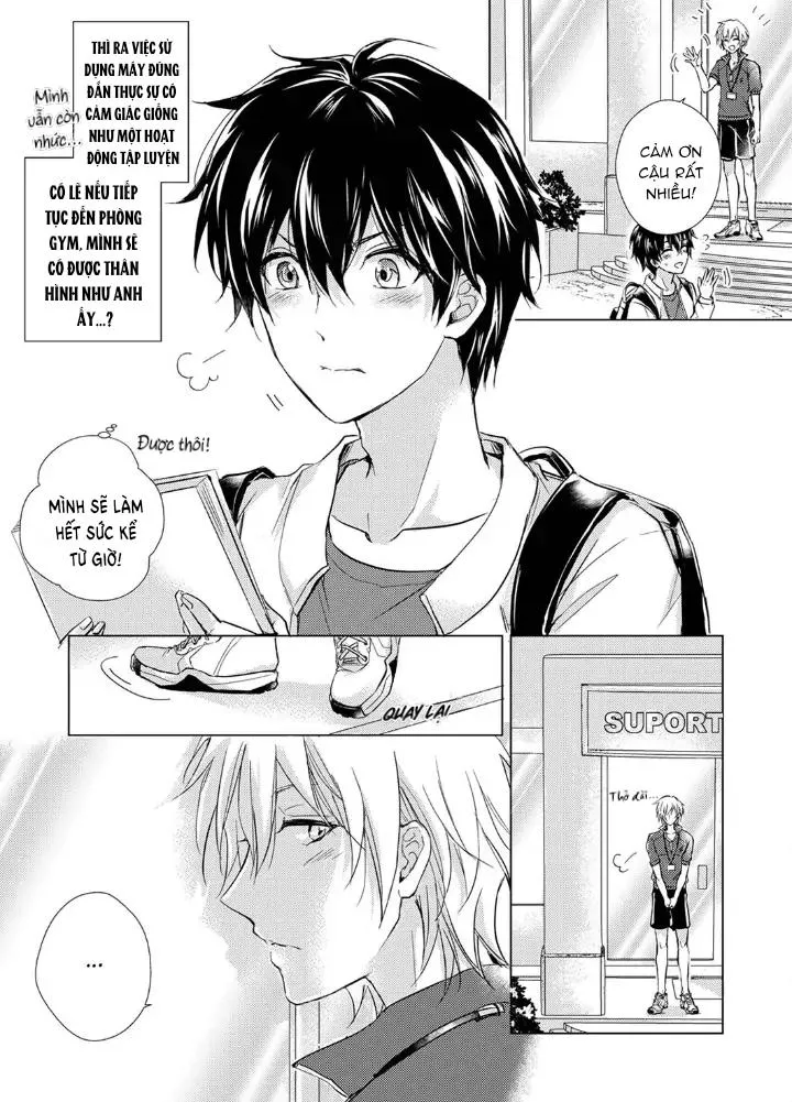 Chàng trai ở phòng gym này thật quá nóng bỏng!! -Anh ta thậm chí sẽ “ tập luyện” cùng tôi vào đêm tối Chapter 1 Trang 13