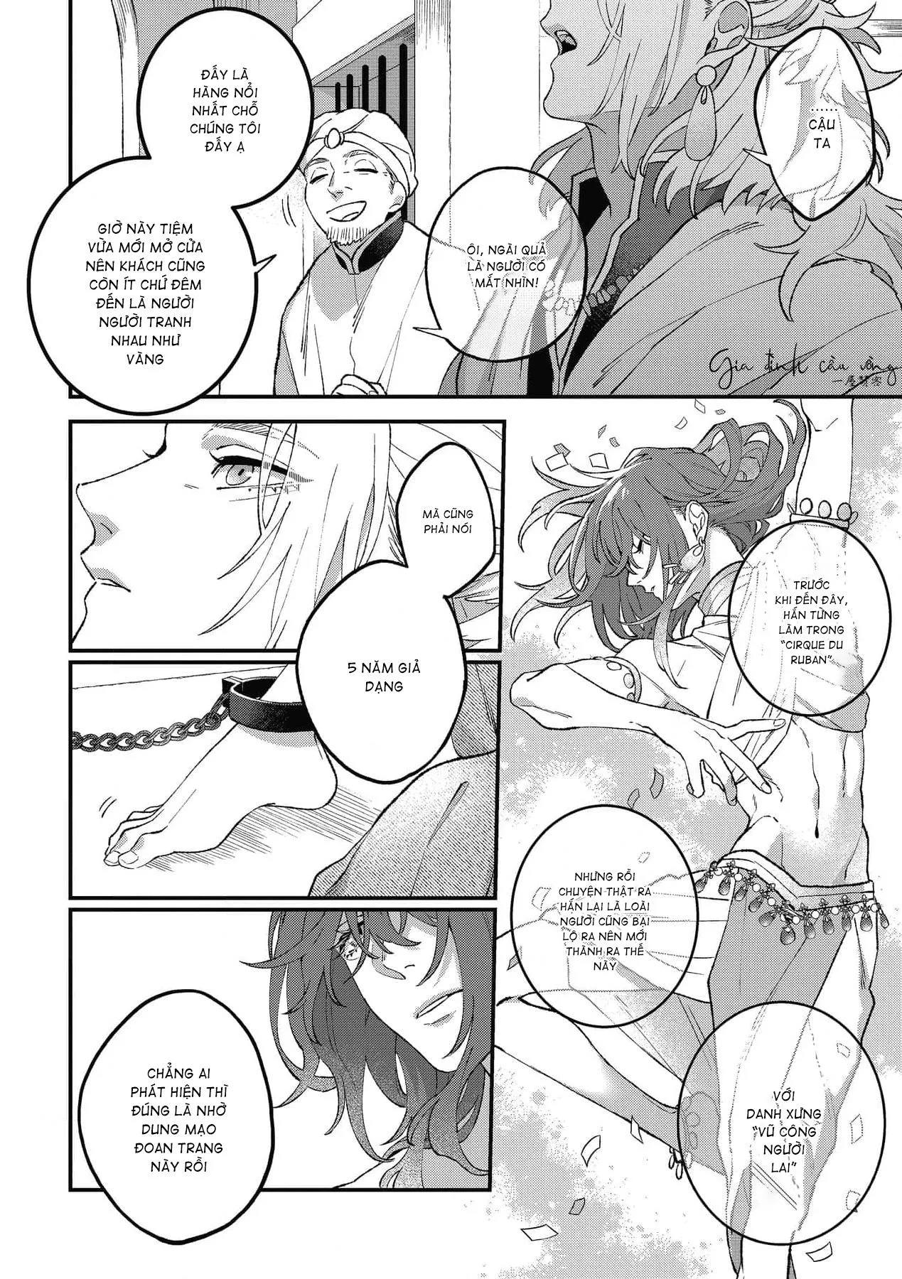 Chàng vũ công của Ngài sư tử Chapter 1 Trang 7