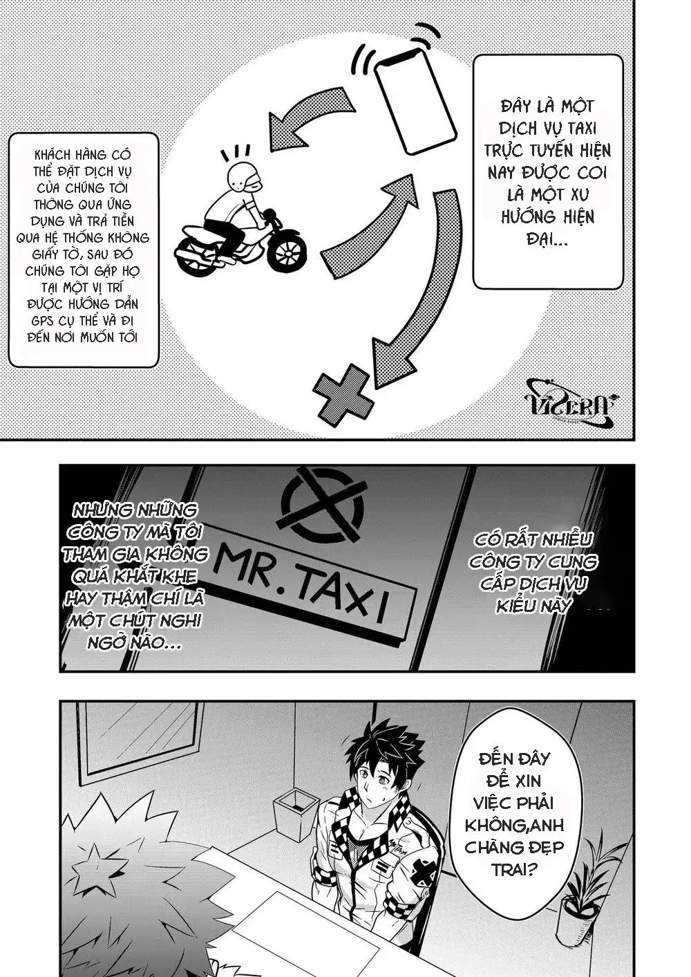 Chào Anh Taxi Chapter 1 Trang 3