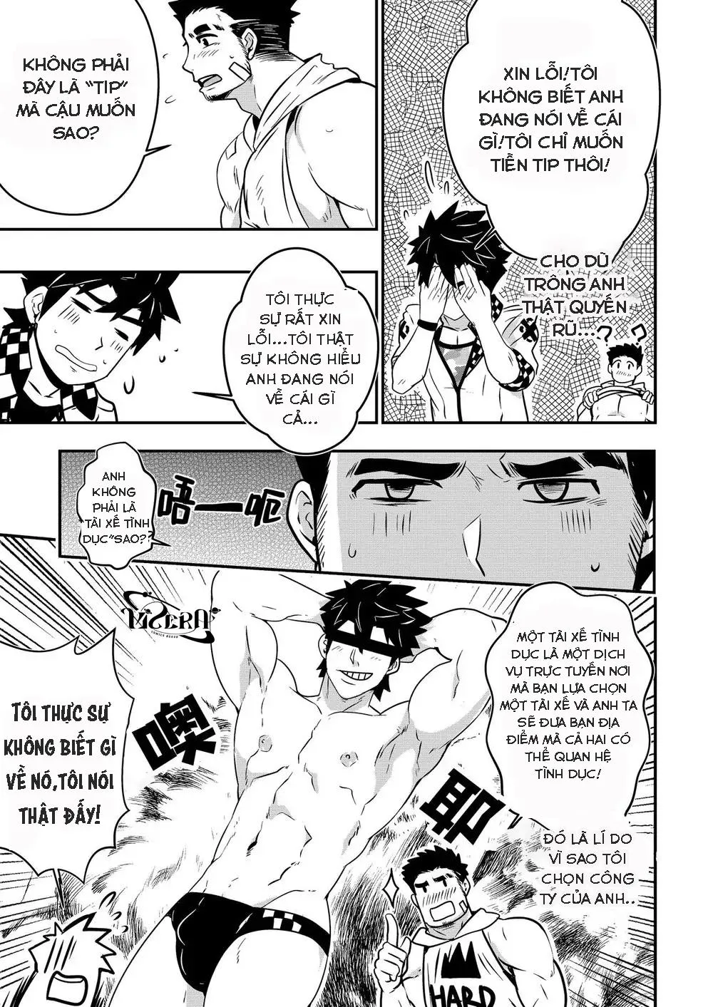 Chào Anh Taxi Chapter 1 Trang 9