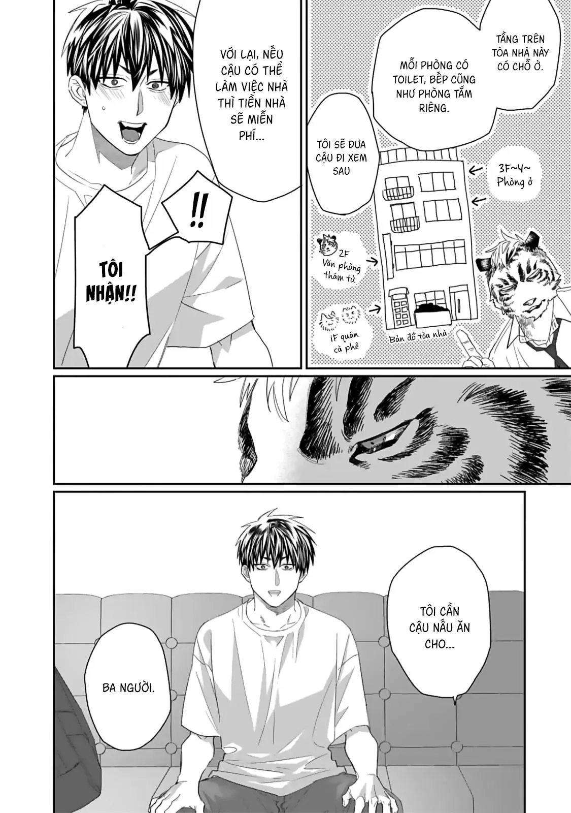 Chào mừng đến văn phòng thám tử Torano Chapter 1 Trang 15