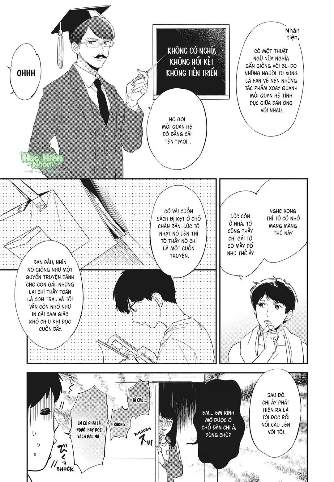 Chào mừng đến với câu lạc bộ nghiên cứu Yaoi Chapter 3 Trang 7