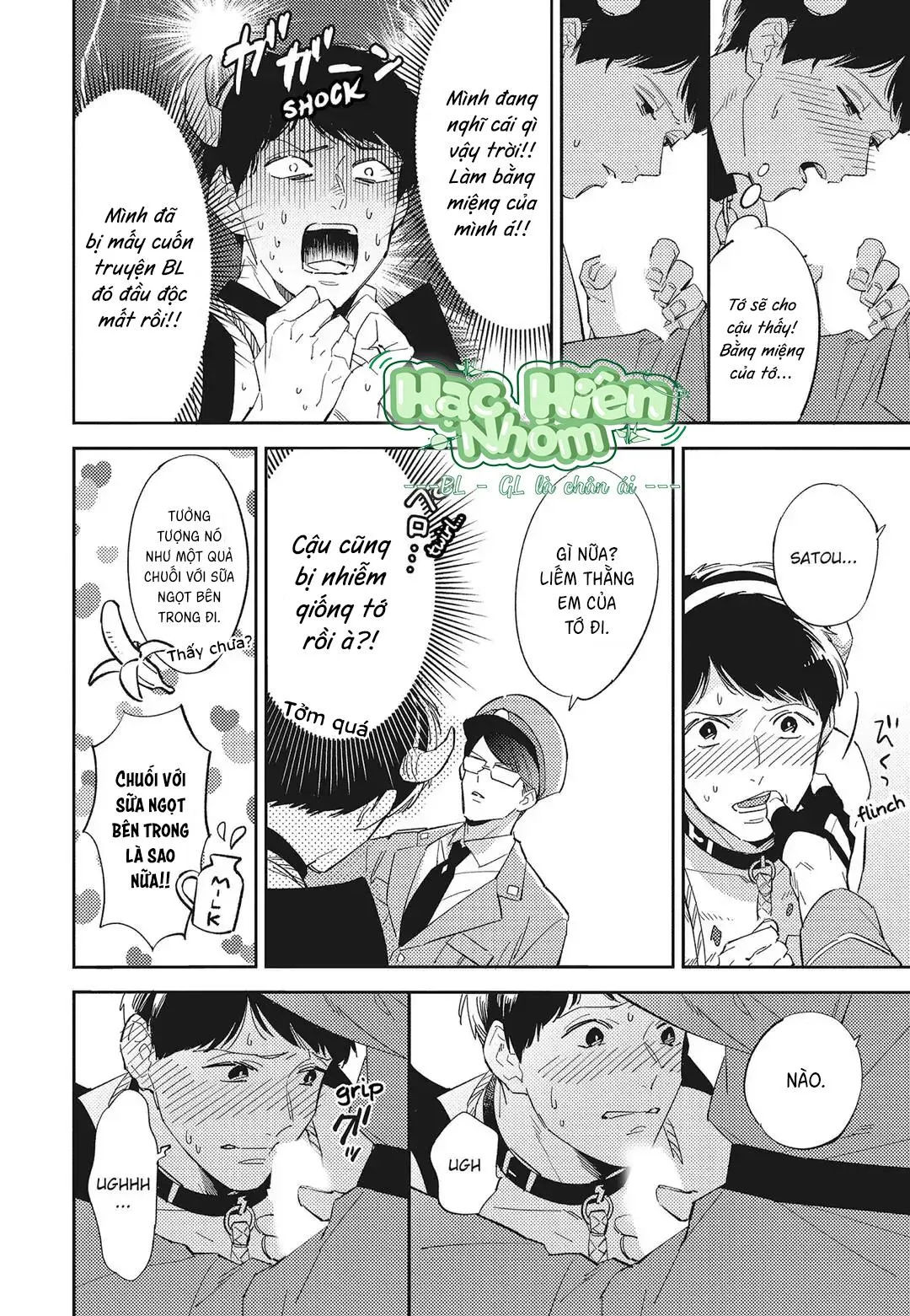 Chào mừng đến với câu lạc bộ nghiên cứu Yaoi Chapter 4 Trang 10