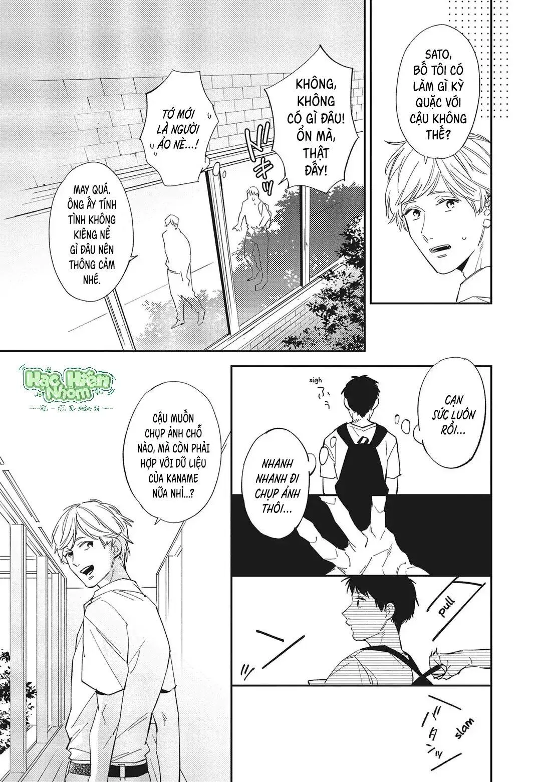 Chào mừng đến với câu lạc bộ nghiên cứu Yaoi Chapter 5 Trang 17