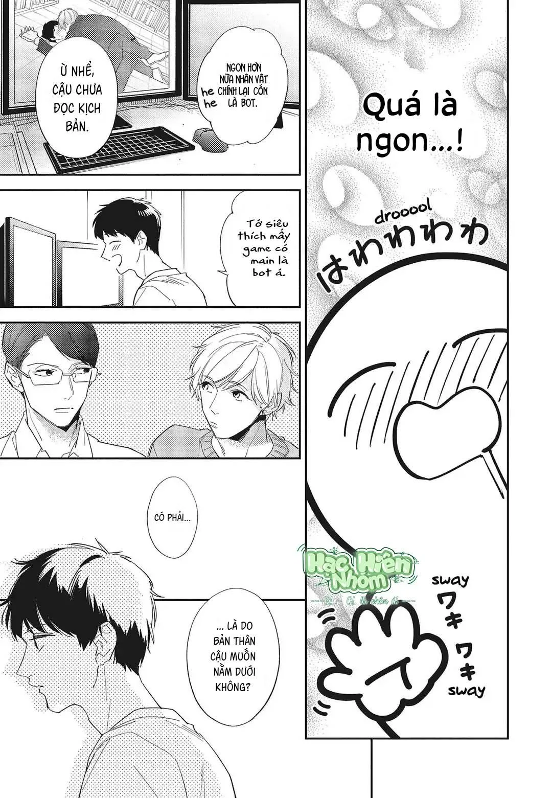 Chào mừng đến với câu lạc bộ nghiên cứu Yaoi Chapter 7 Trang 7