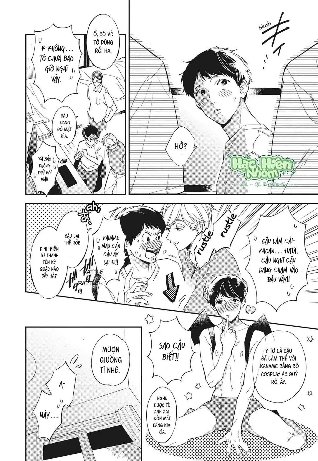 Chào mừng đến với câu lạc bộ nghiên cứu Yaoi Chapter 7 Trang 8