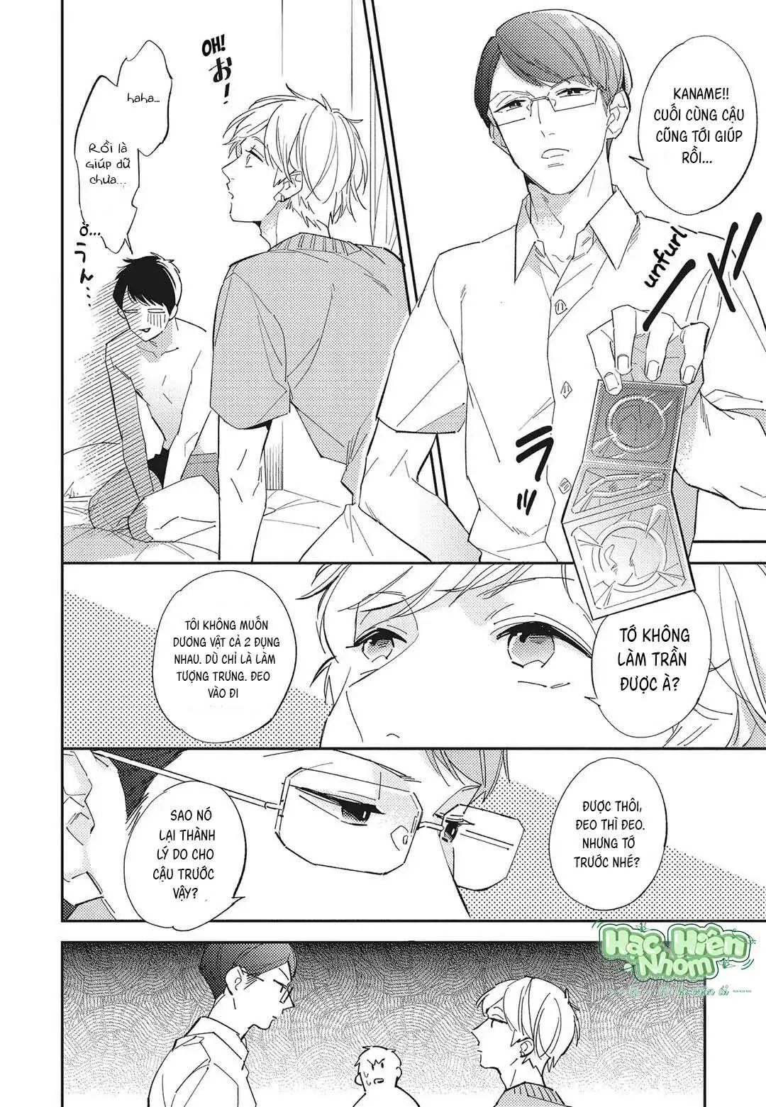 Chào mừng đến với câu lạc bộ nghiên cứu Yaoi Chapter 7 Trang 10