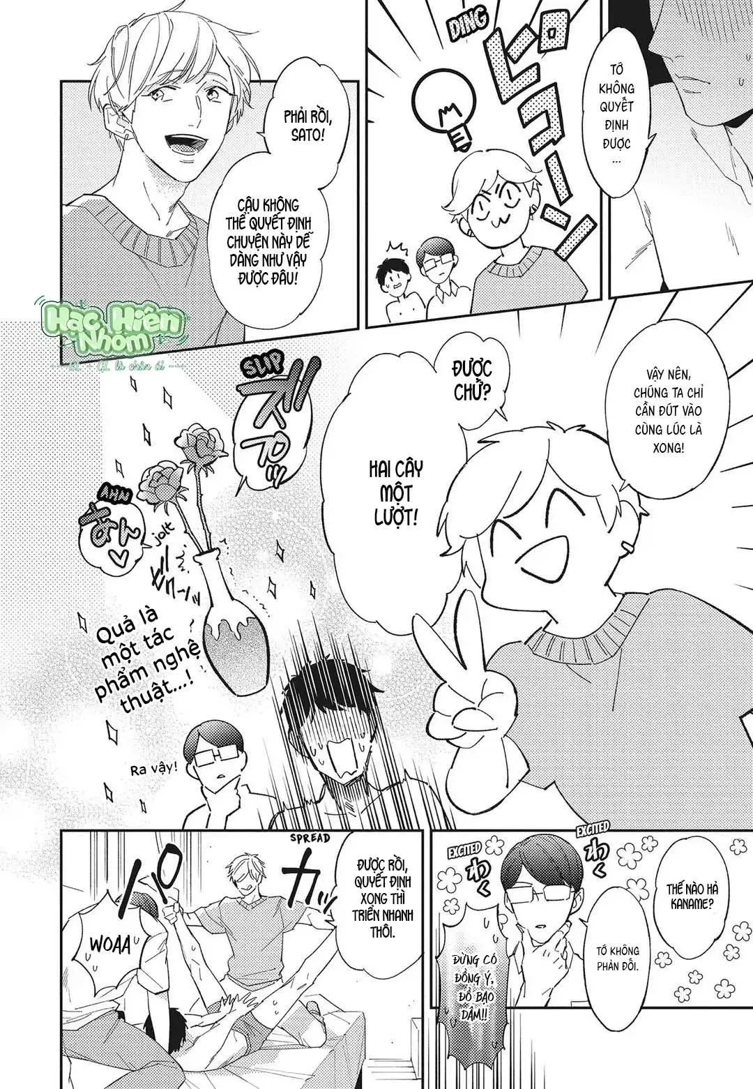 Chào mừng đến với câu lạc bộ nghiên cứu Yaoi Chapter 7 Trang 12