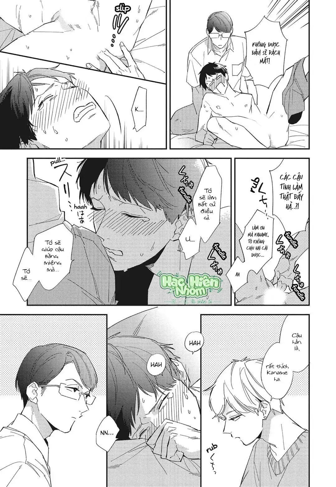 Chào mừng đến với câu lạc bộ nghiên cứu Yaoi Chapter 7 Trang 13