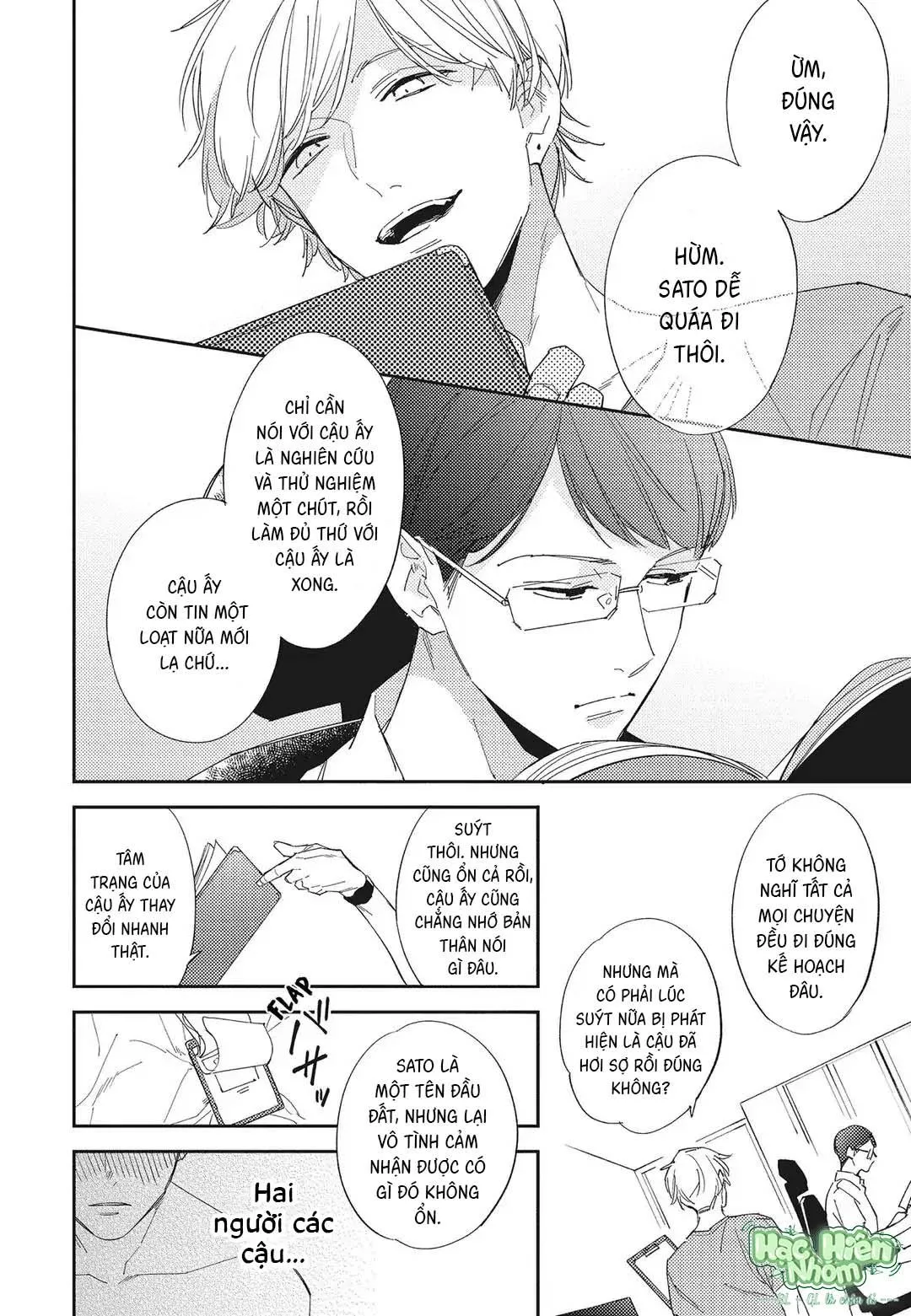 Chào mừng đến với câu lạc bộ nghiên cứu Yaoi Chapter 8 Trang 15