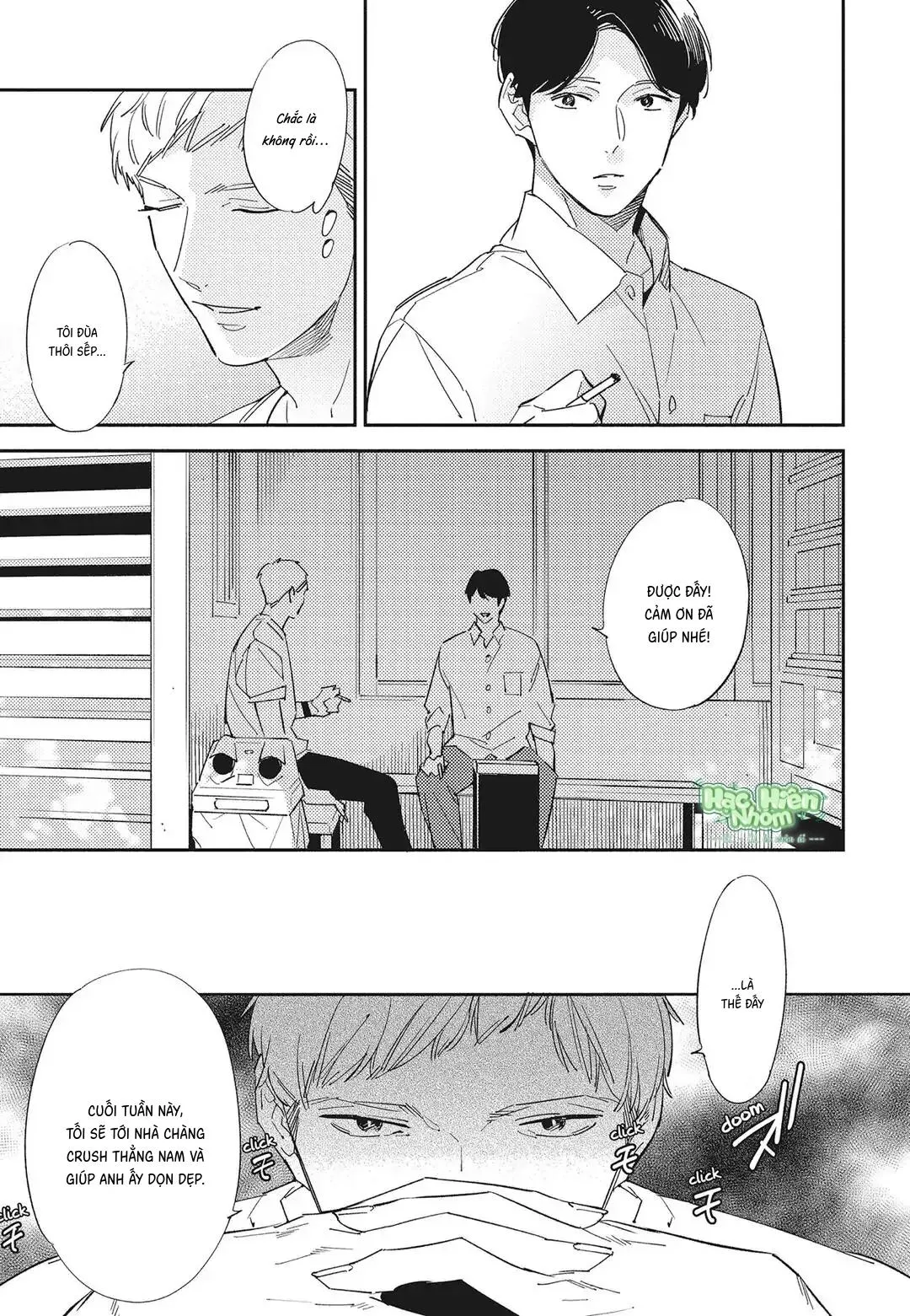 Chào mừng đến với câu lạc bộ nghiên cứu Yaoi Chapter 9 Trang 8