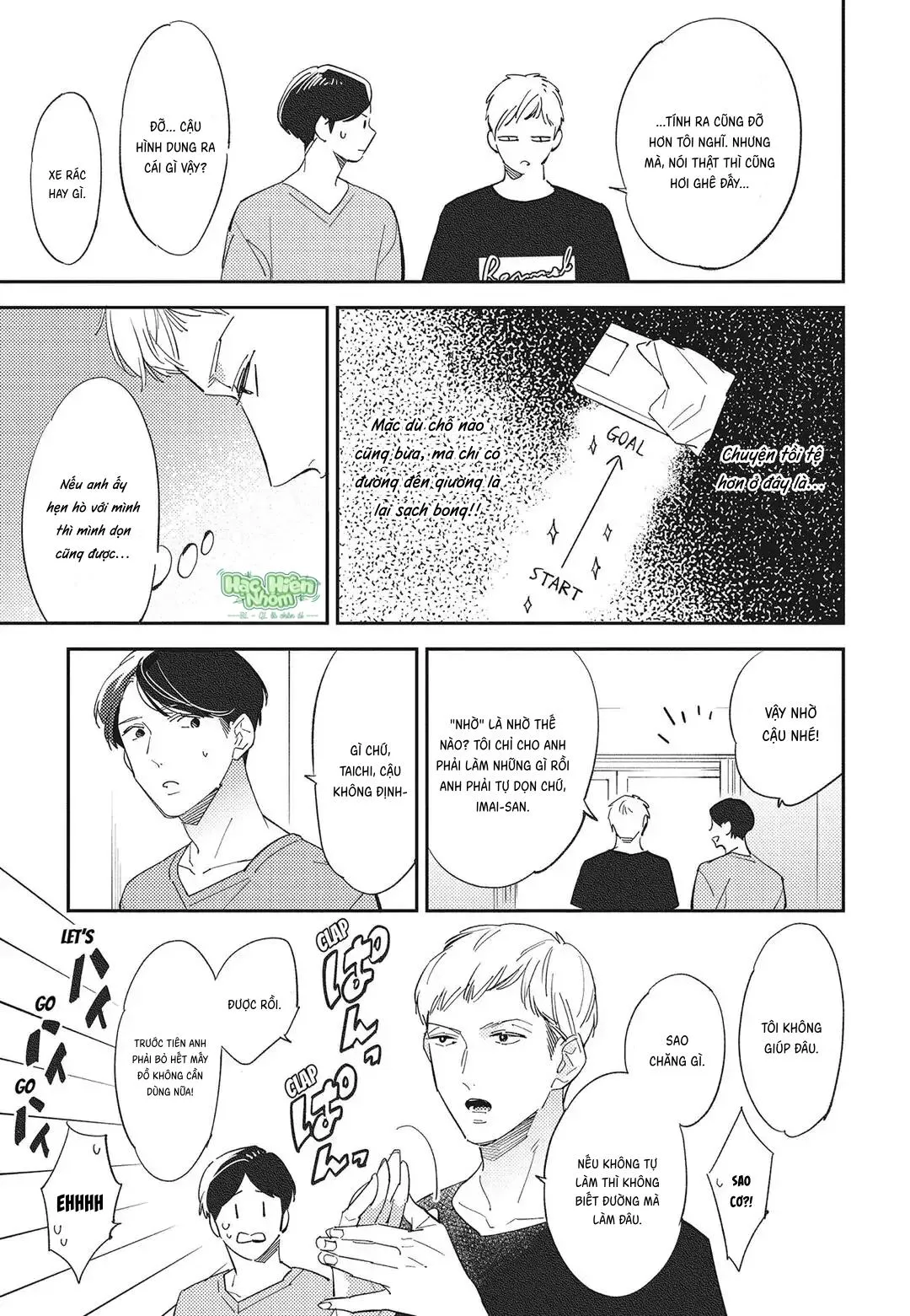 Chào mừng đến với câu lạc bộ nghiên cứu Yaoi Chapter 9 Trang 12