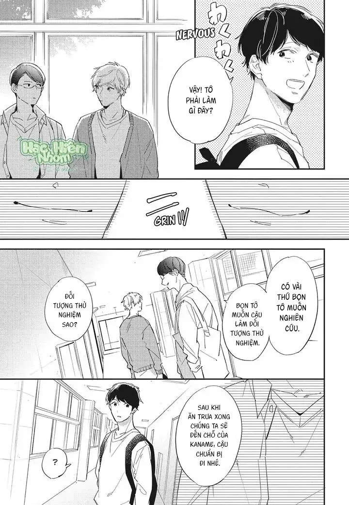 Chào mừng đến với câu lạc bộ nghiên cứu Yaoi Chapter 1 Trang 11