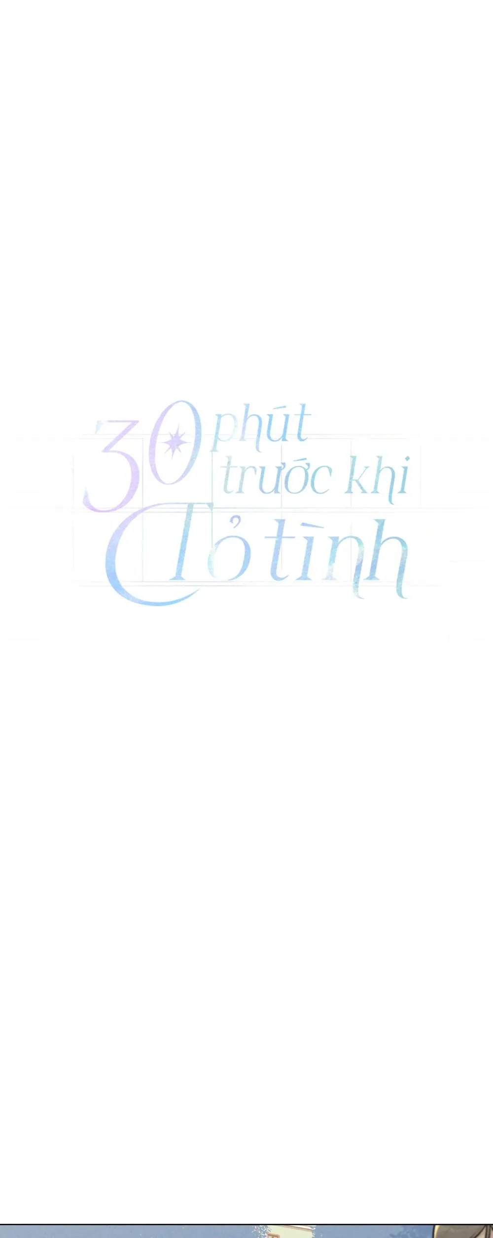 30 PHÚT TRƯỚC KHI TỎ TÌNH Chapter 21 Trang 24