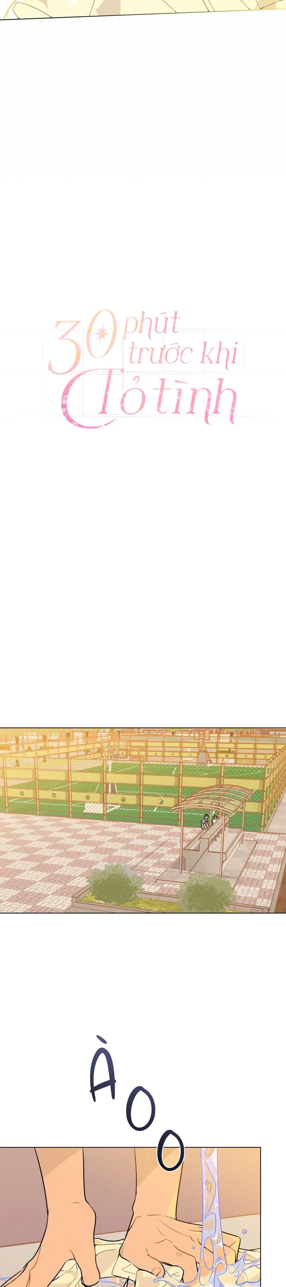 30 PHÚT TRƯỚC KHI TỎ TÌNH Chapter 3 Trang 17