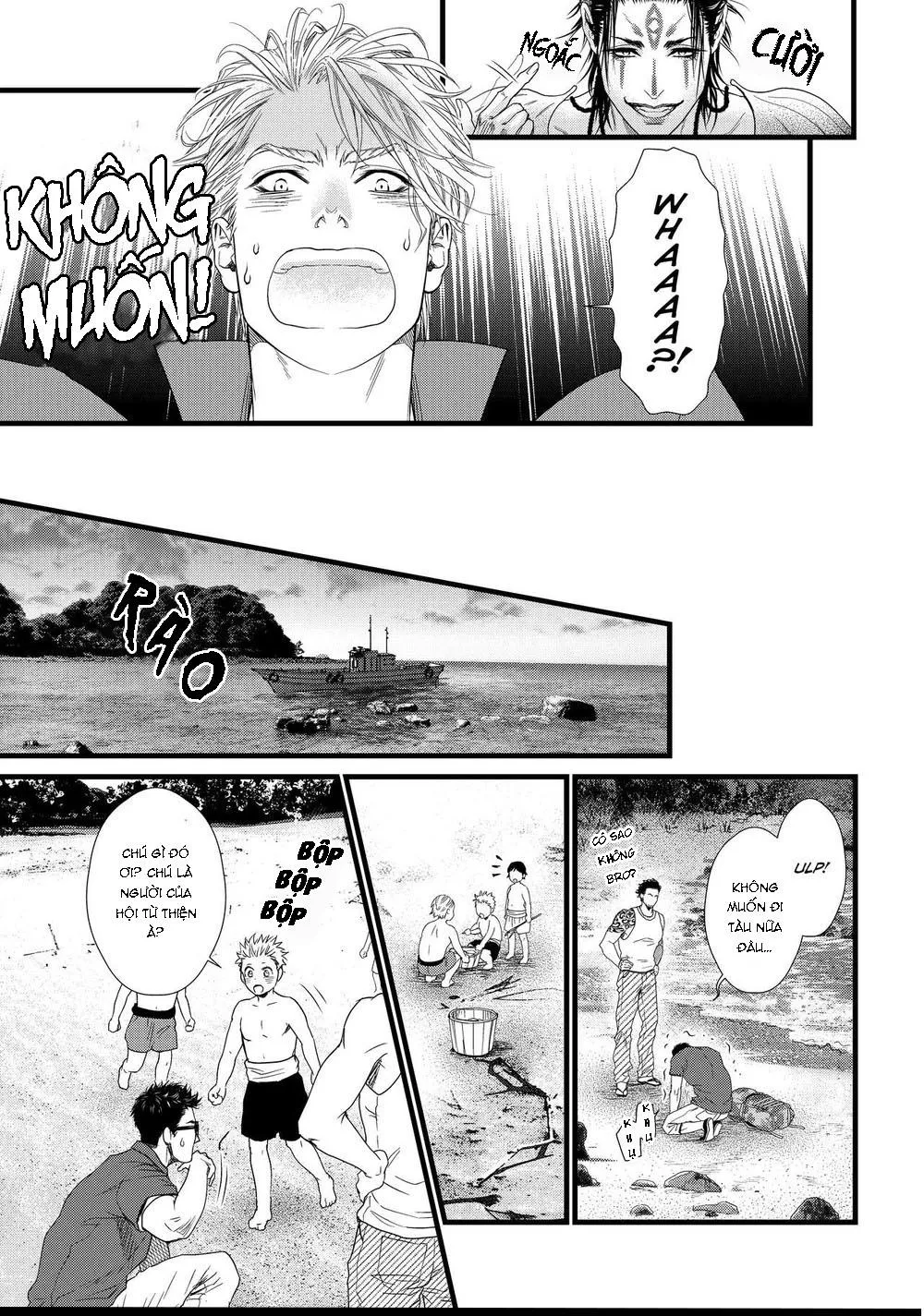 8 CHÀNG TRAI ĐẤU KIẾM TRÊN ĐẢO Chapter 5 Trang 8