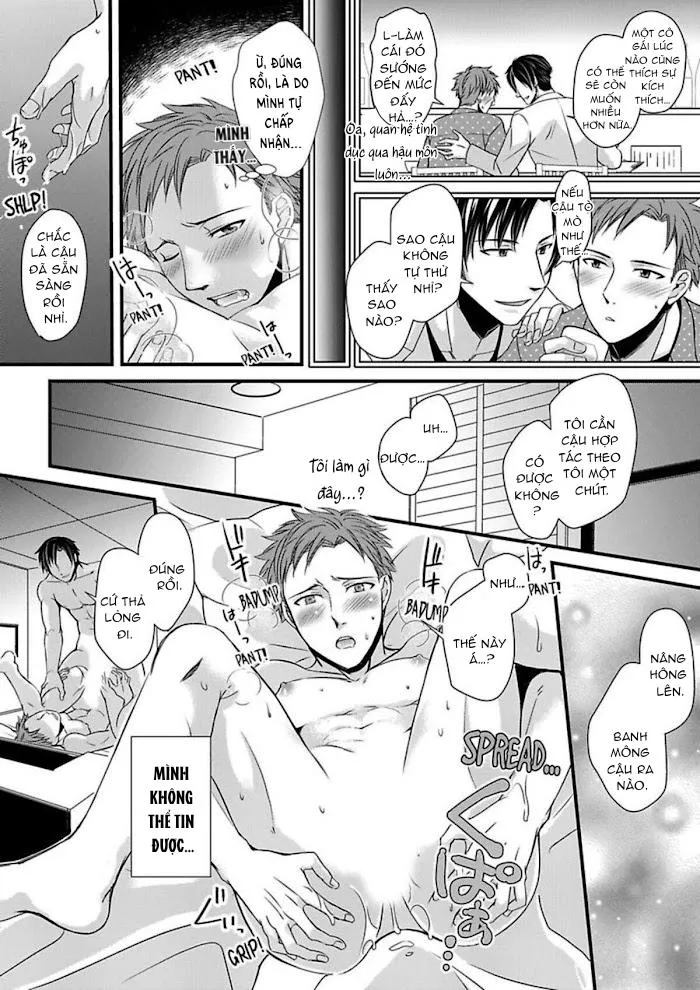 Cuộc chơi ba người của trai thẳng - Hai chàng trai đang theo đuổi tôi Chapter 1 Trang 8