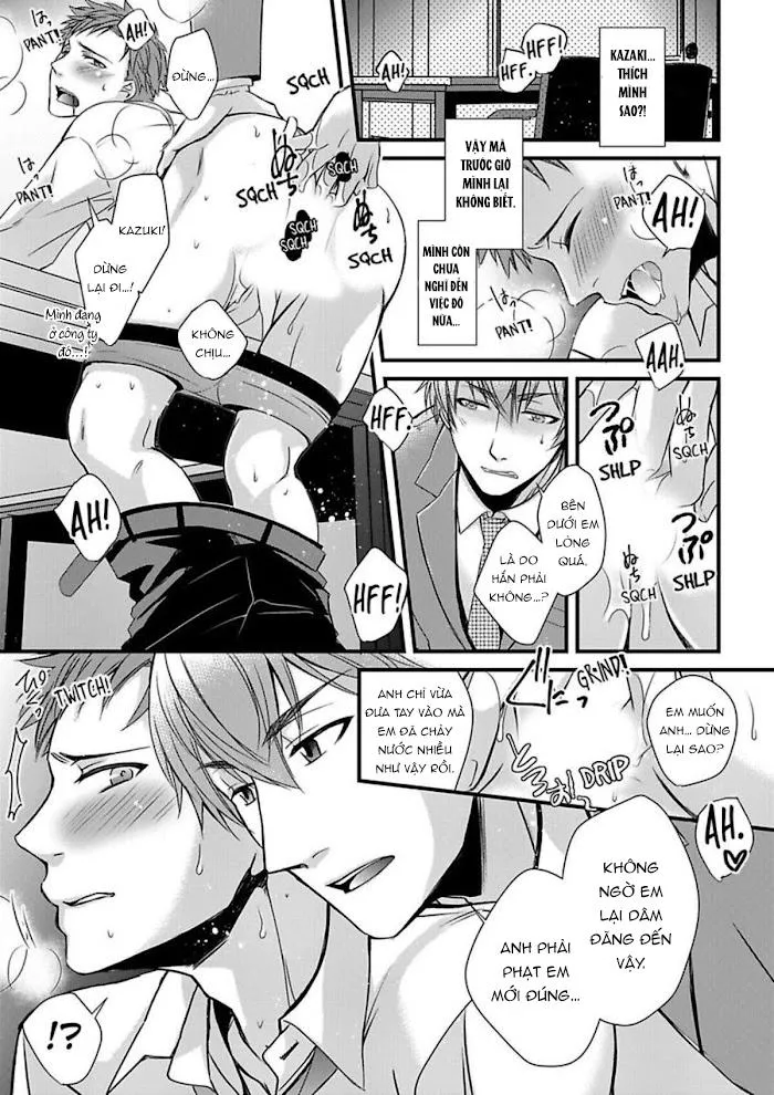 Cuộc chơi ba người của trai thẳng - Hai chàng trai đang theo đuổi tôi Chapter 1 Trang 17