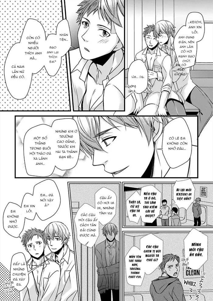 Cuộc chơi ba người của trai thẳng - Hai chàng trai đang theo đuổi tôi Chapter 1 Trang 23