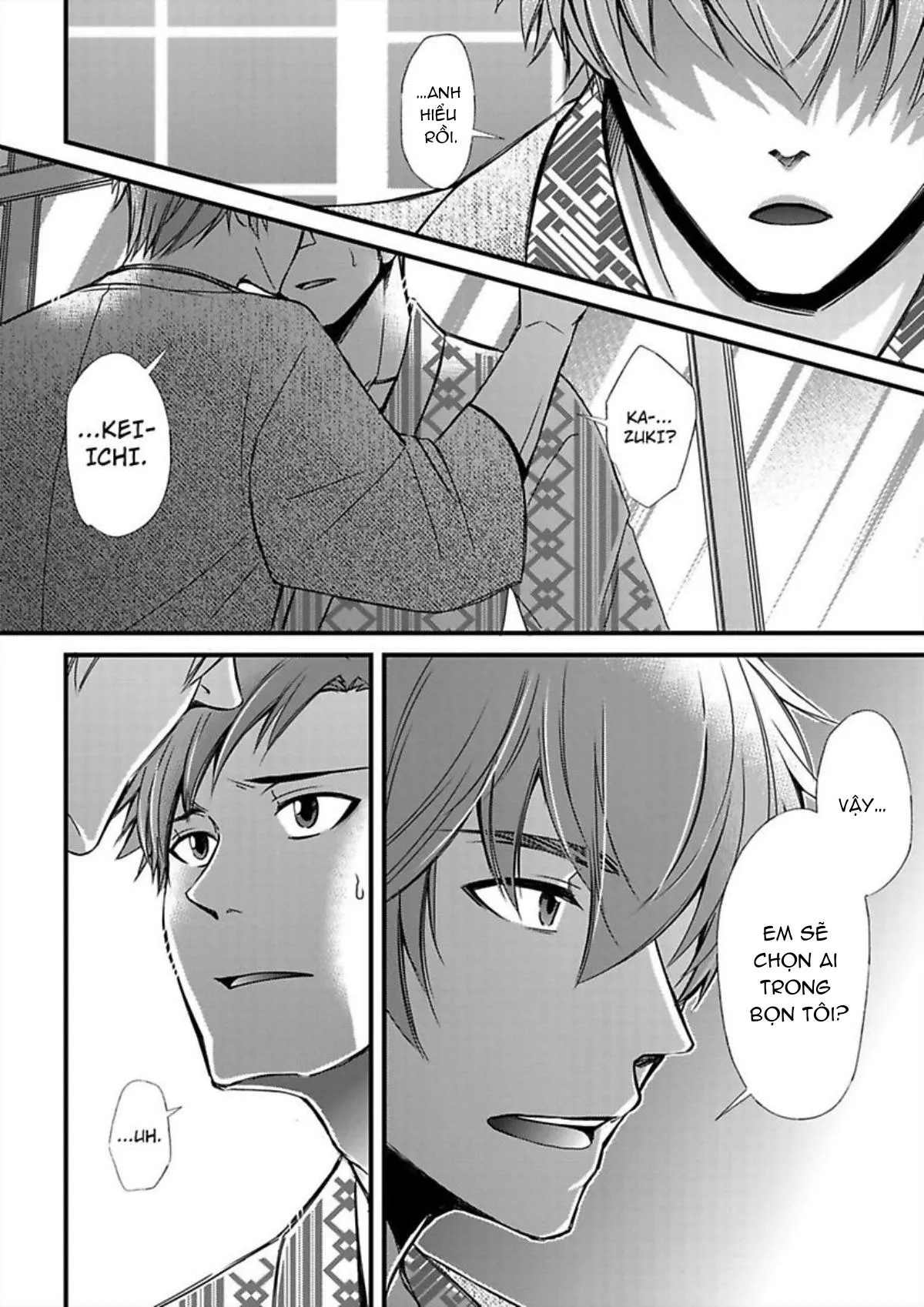 Cuộc chơi ba người của trai thẳng - Hai chàng trai đang theo đuổi tôi Chapter 10 Trang 10