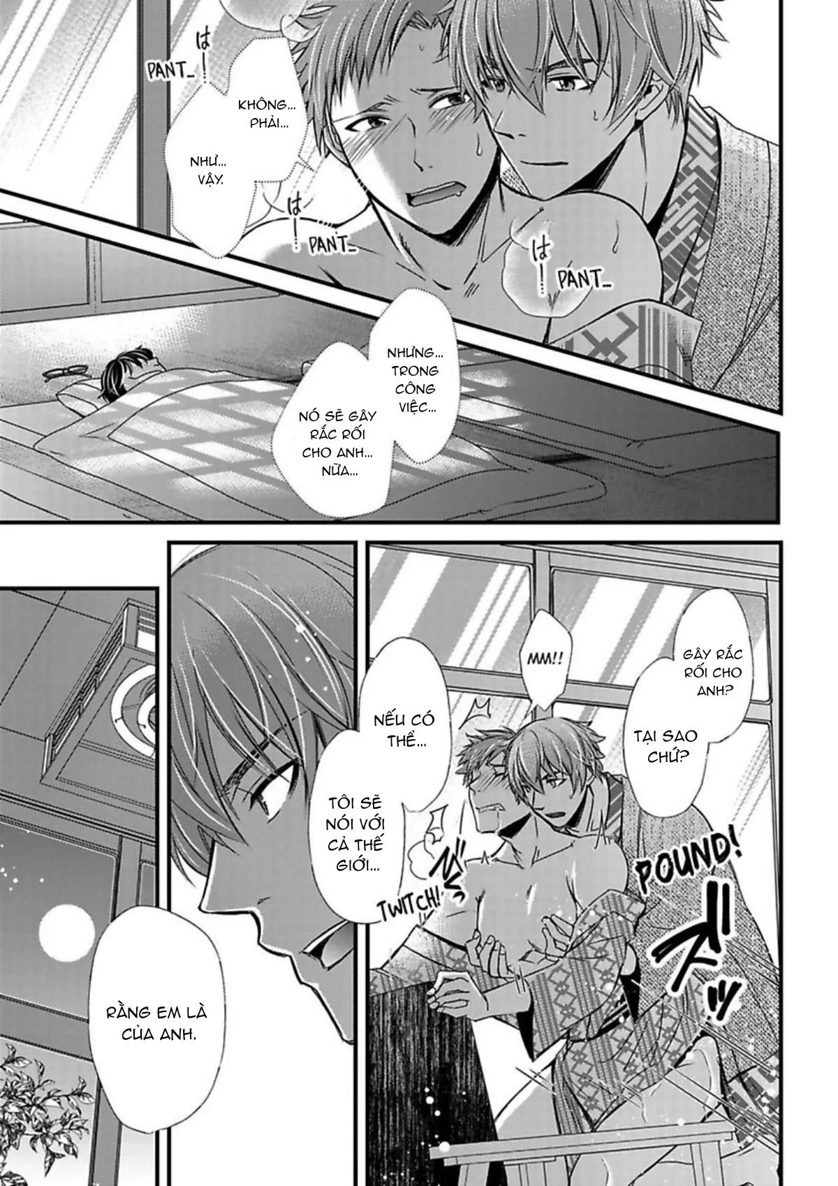 Cuộc chơi ba người của trai thẳng - Hai chàng trai đang theo đuổi tôi Chapter 10 Trang 19