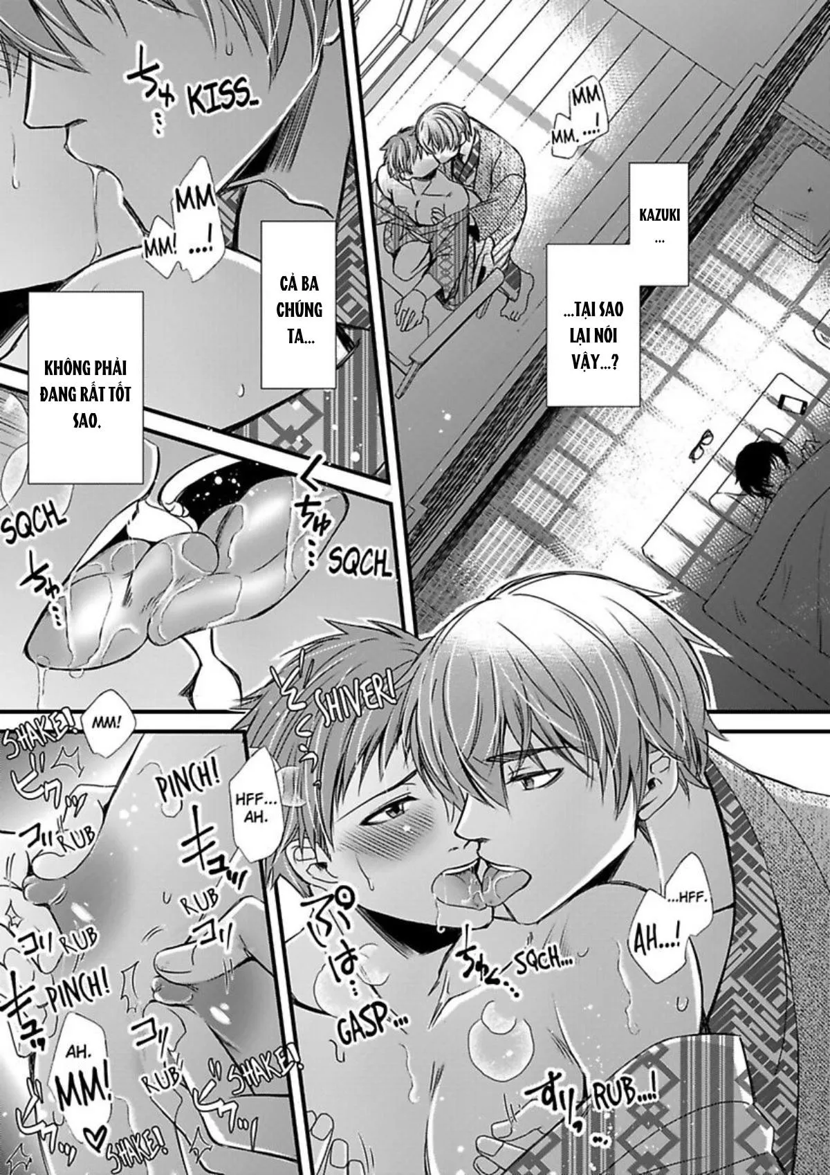 Cuộc chơi ba người của trai thẳng - Hai chàng trai đang theo đuổi tôi Chapter 10 Trang 20