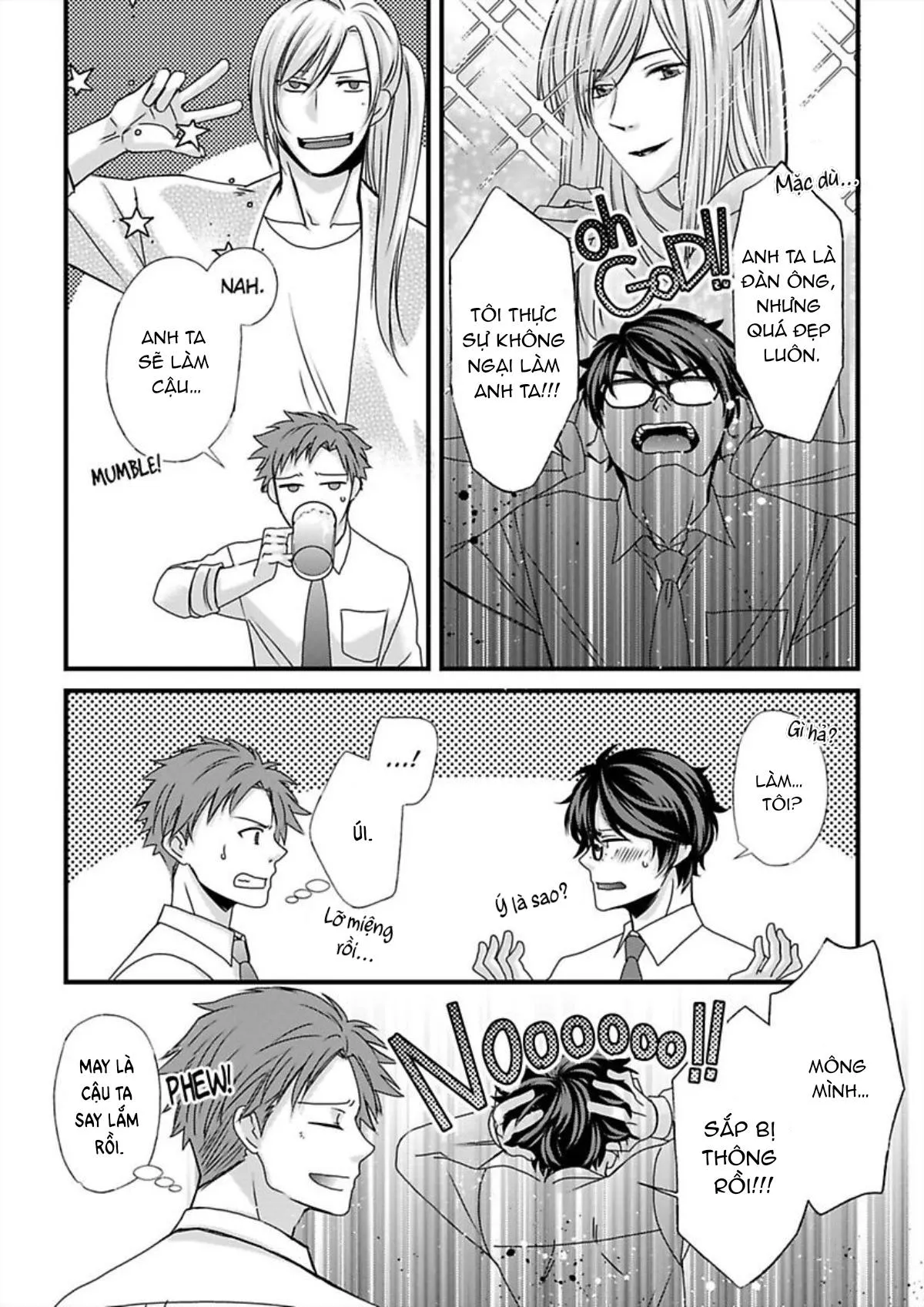 Cuộc chơi ba người của trai thẳng - Hai chàng trai đang theo đuổi tôi Chapter 11 Trang 7