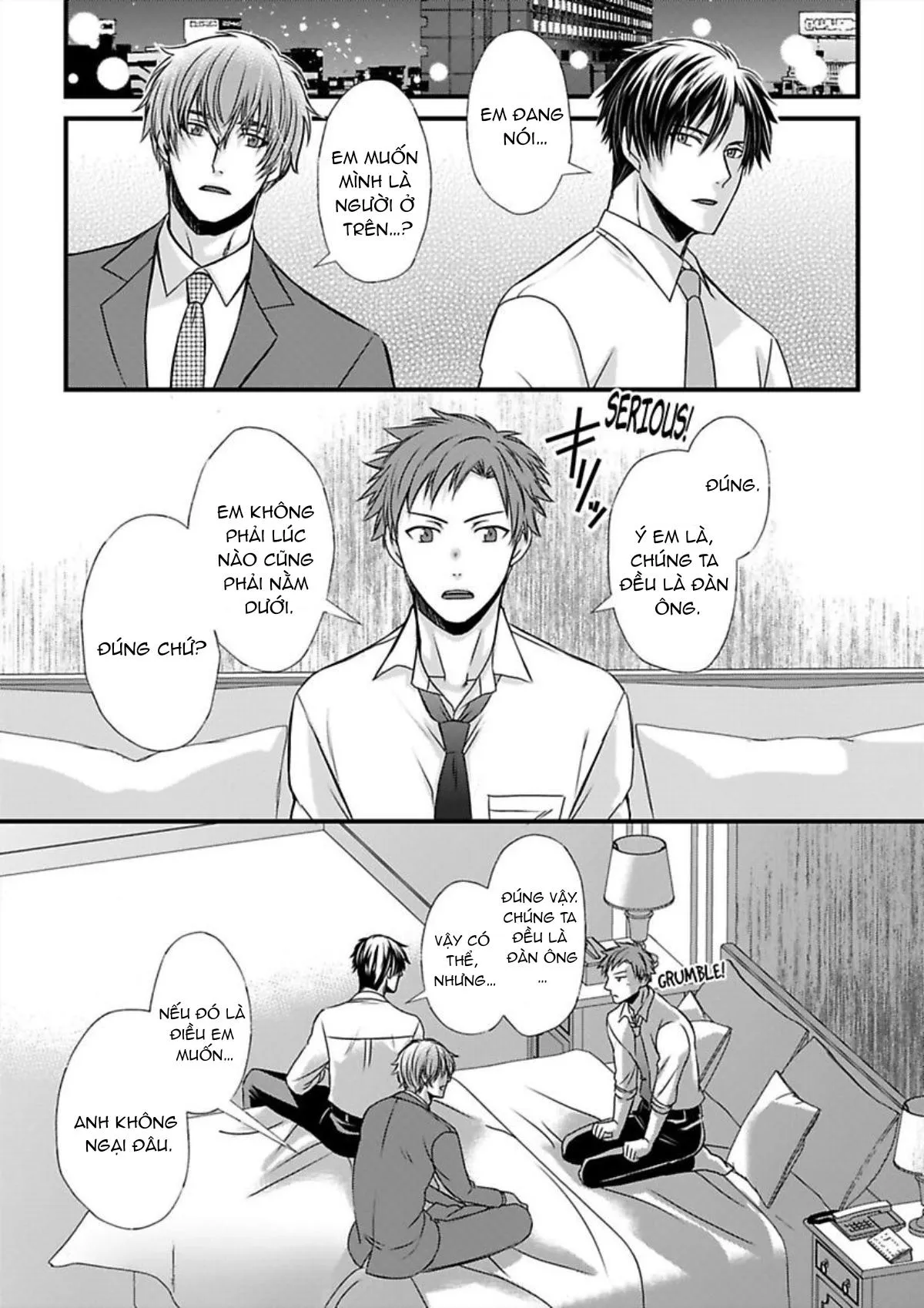 Cuộc chơi ba người của trai thẳng - Hai chàng trai đang theo đuổi tôi Chapter 11 Trang 11